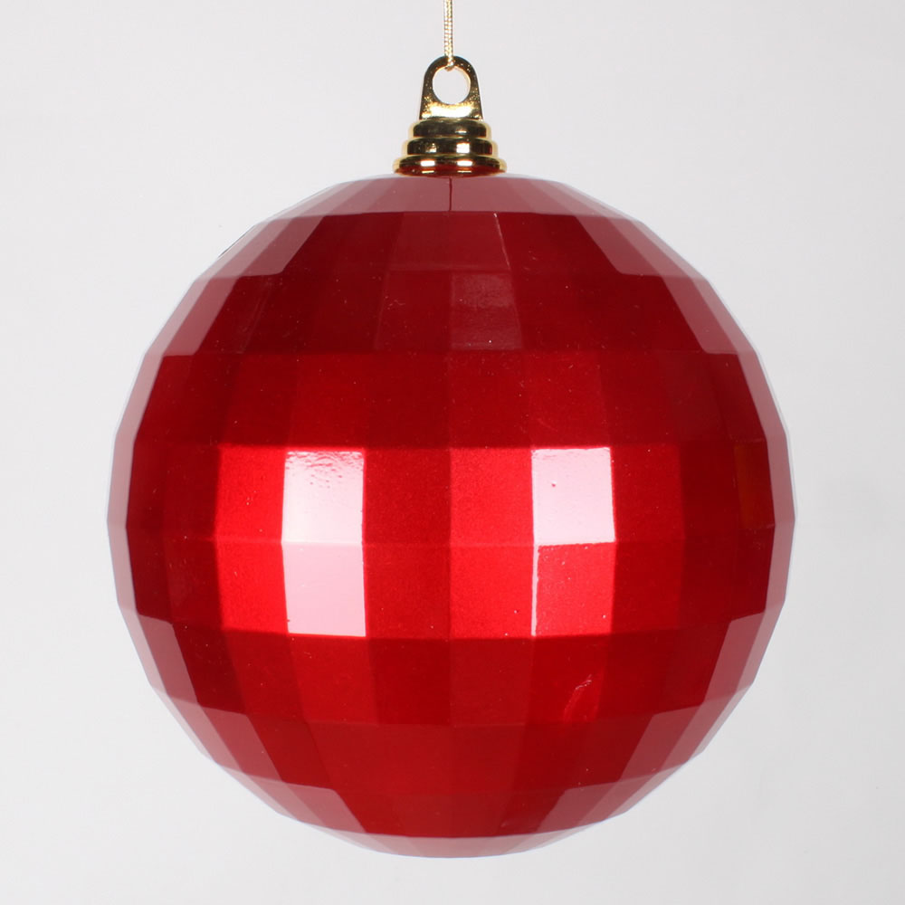 8 Inch Candy Mirror Ball Ornament