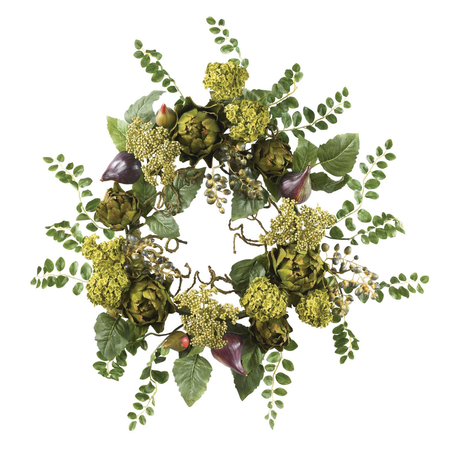 20 Inch Artichoke Floral Wreath
