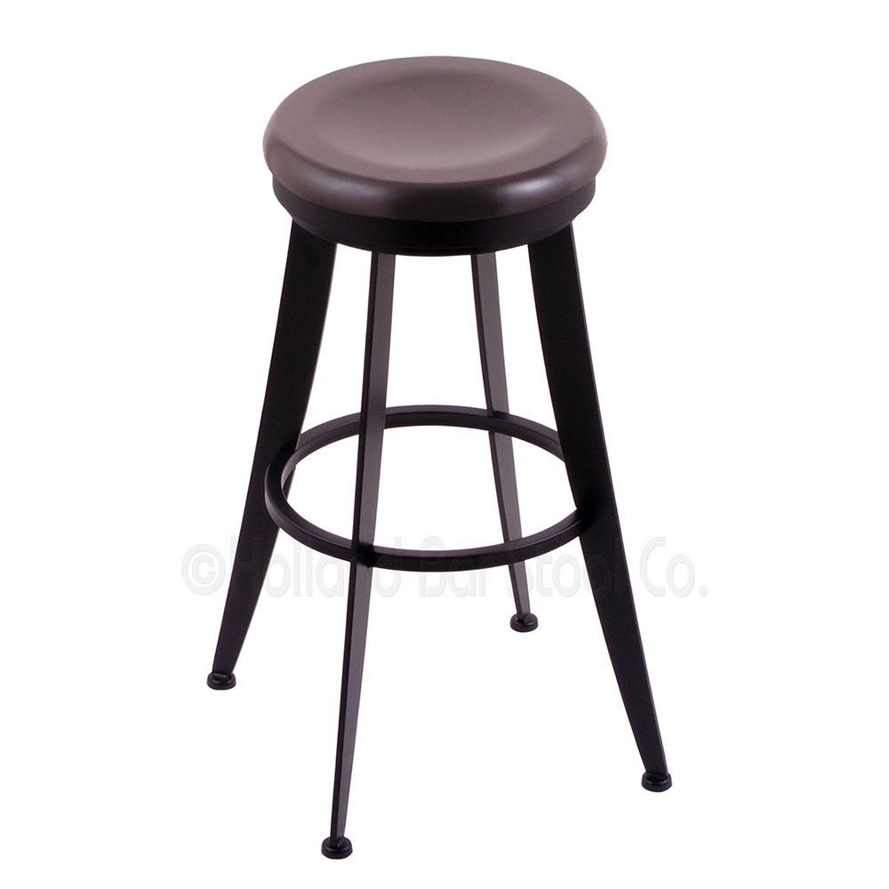 25 Inch Laser Swivel Counter Stool With Wood Seat