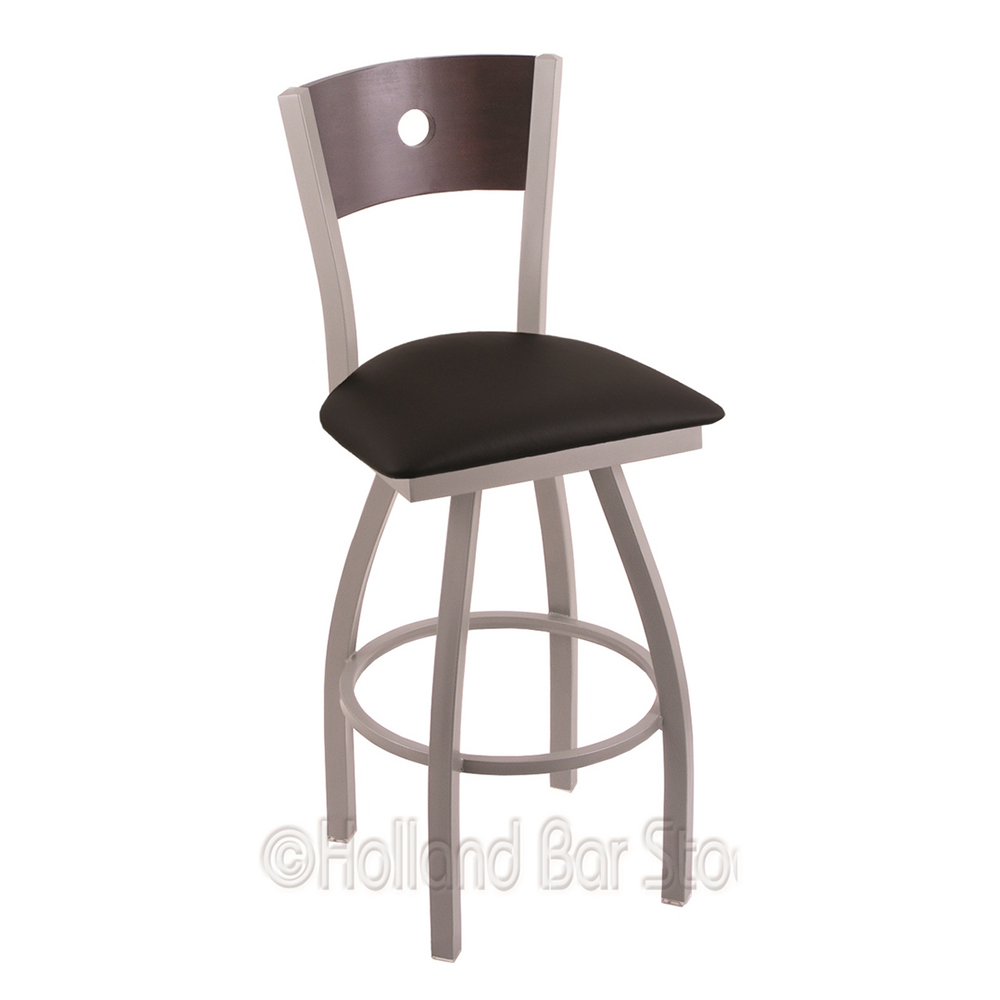 Xl830 36 Inch Voltaire Swivel Bar Heavy Duty Stool W/ Extra Wide Cushion Seat