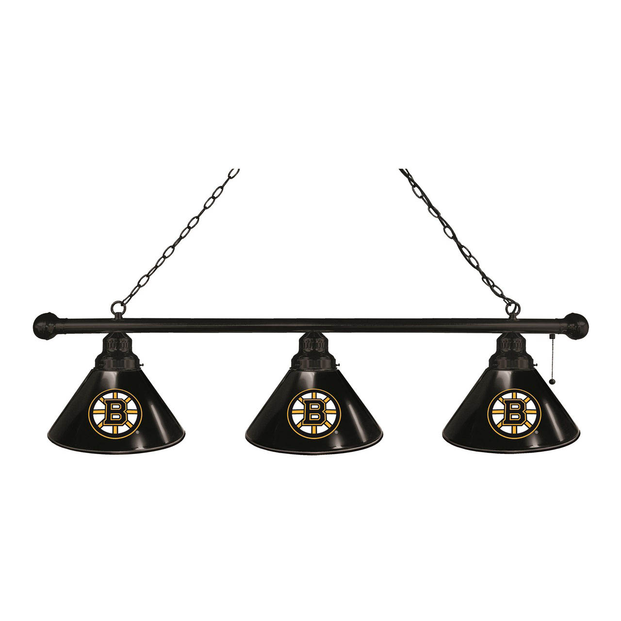 Boston Bruins 3 Shade Billiard Light