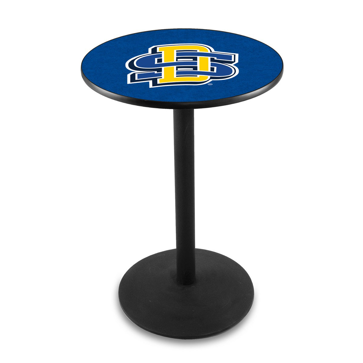 South Dakota State University Logo Pub Bar Table With Round Stand