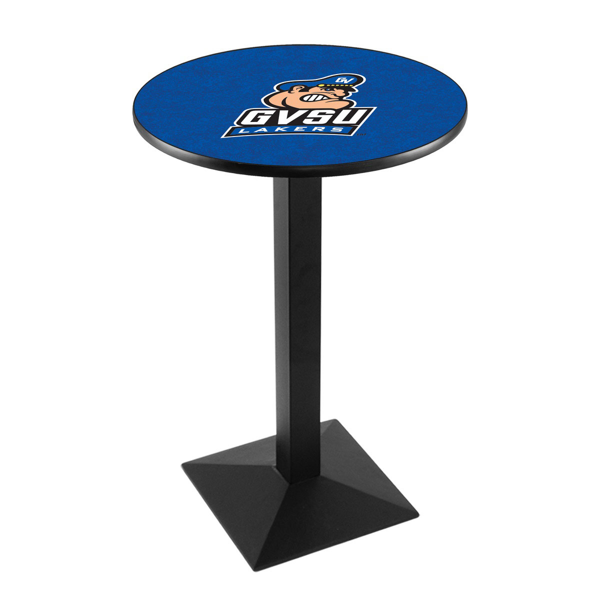 Grand Valley State University Logo Pub Bar Table With Square Stand