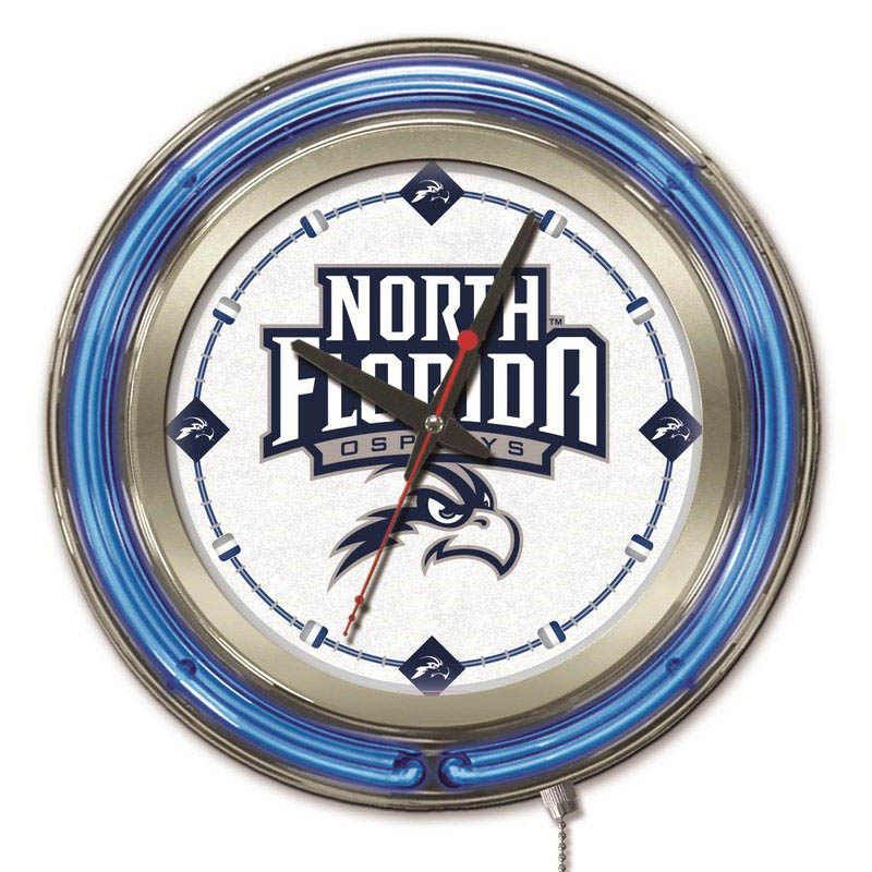 15 Inch North Florida Neon Clock