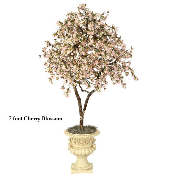 8 Foot Cherry Blossom Tree: Multiple Colors