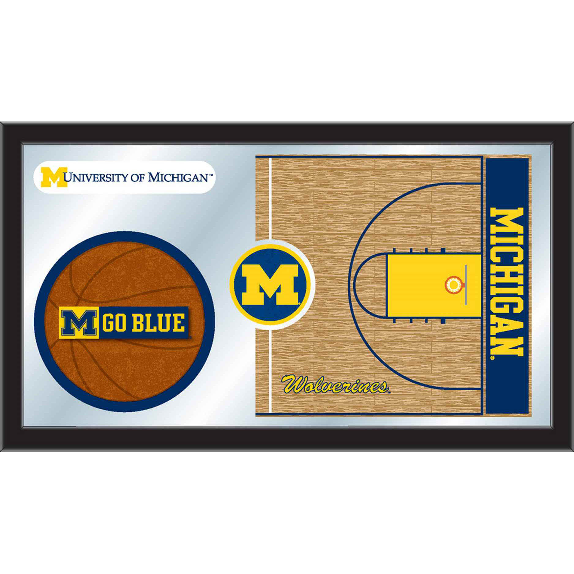 University Of Michigan Basketball Mirror