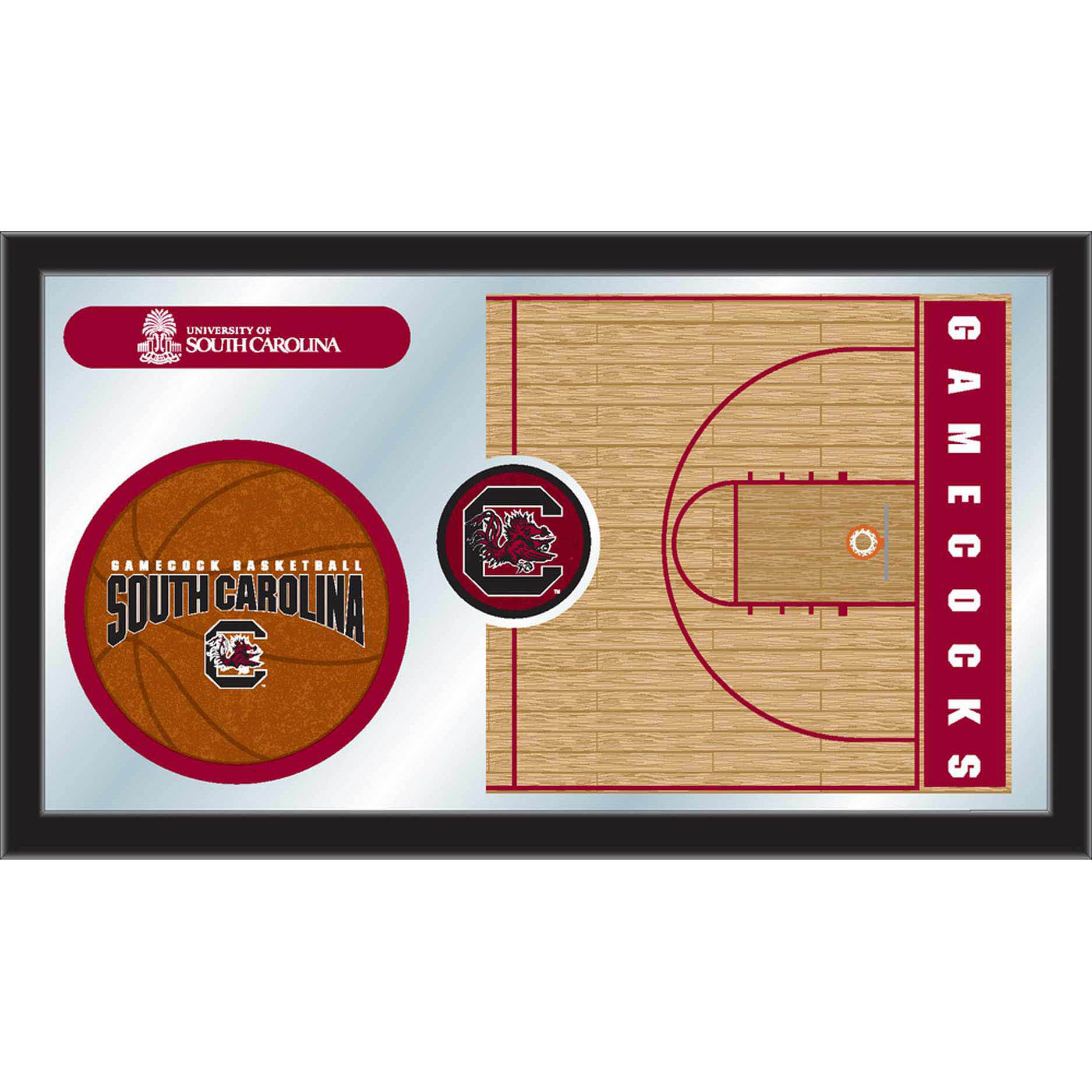 University Of South Carolina Basketball Mirror