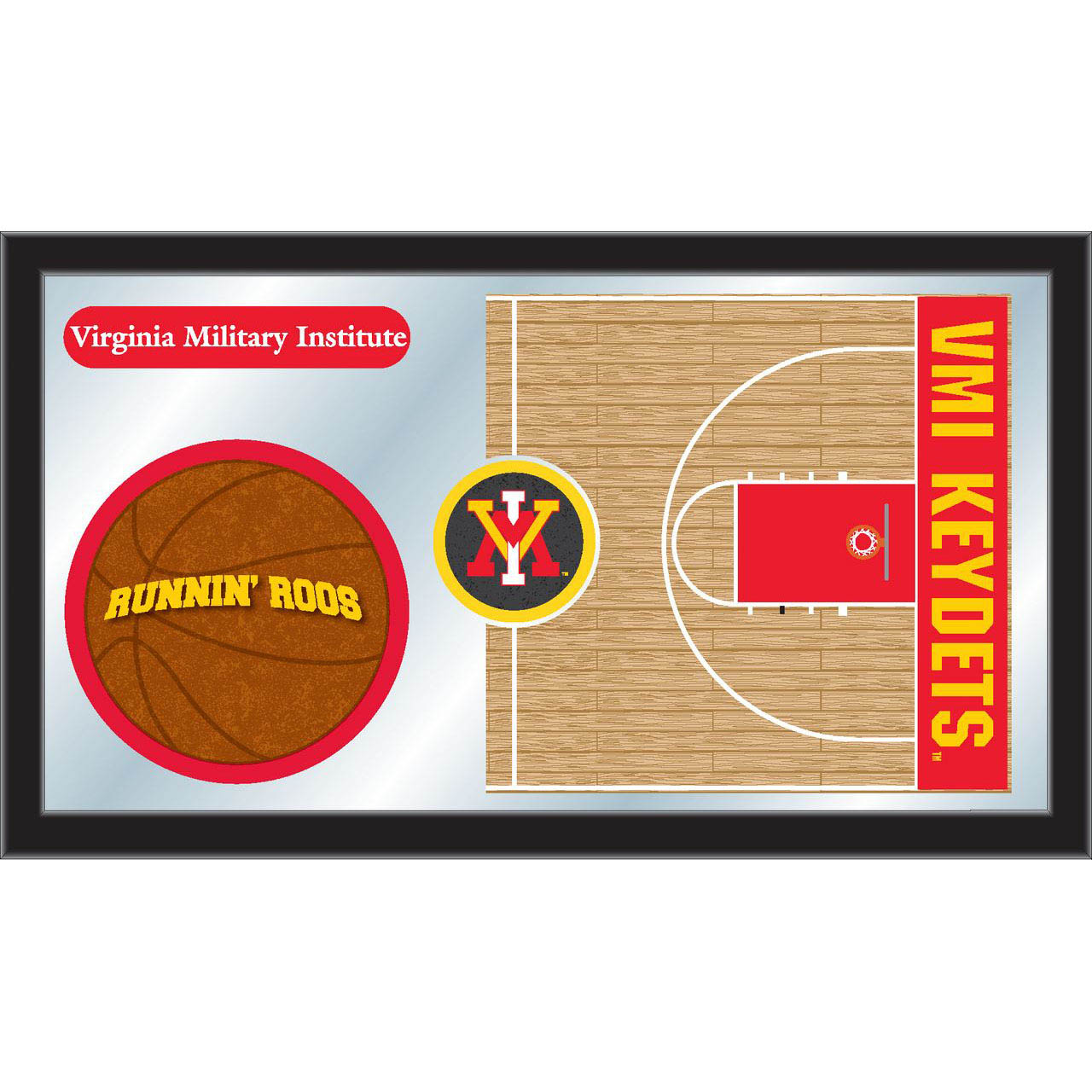Virginia Military Institute Basketball Mirror