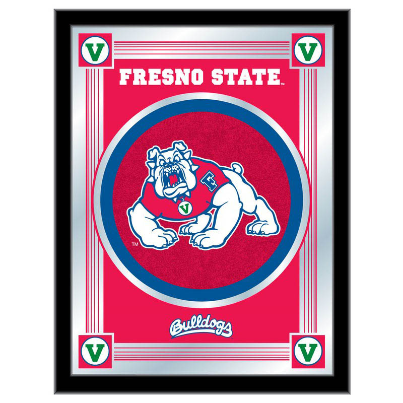 Fresno State University Logo Mirror