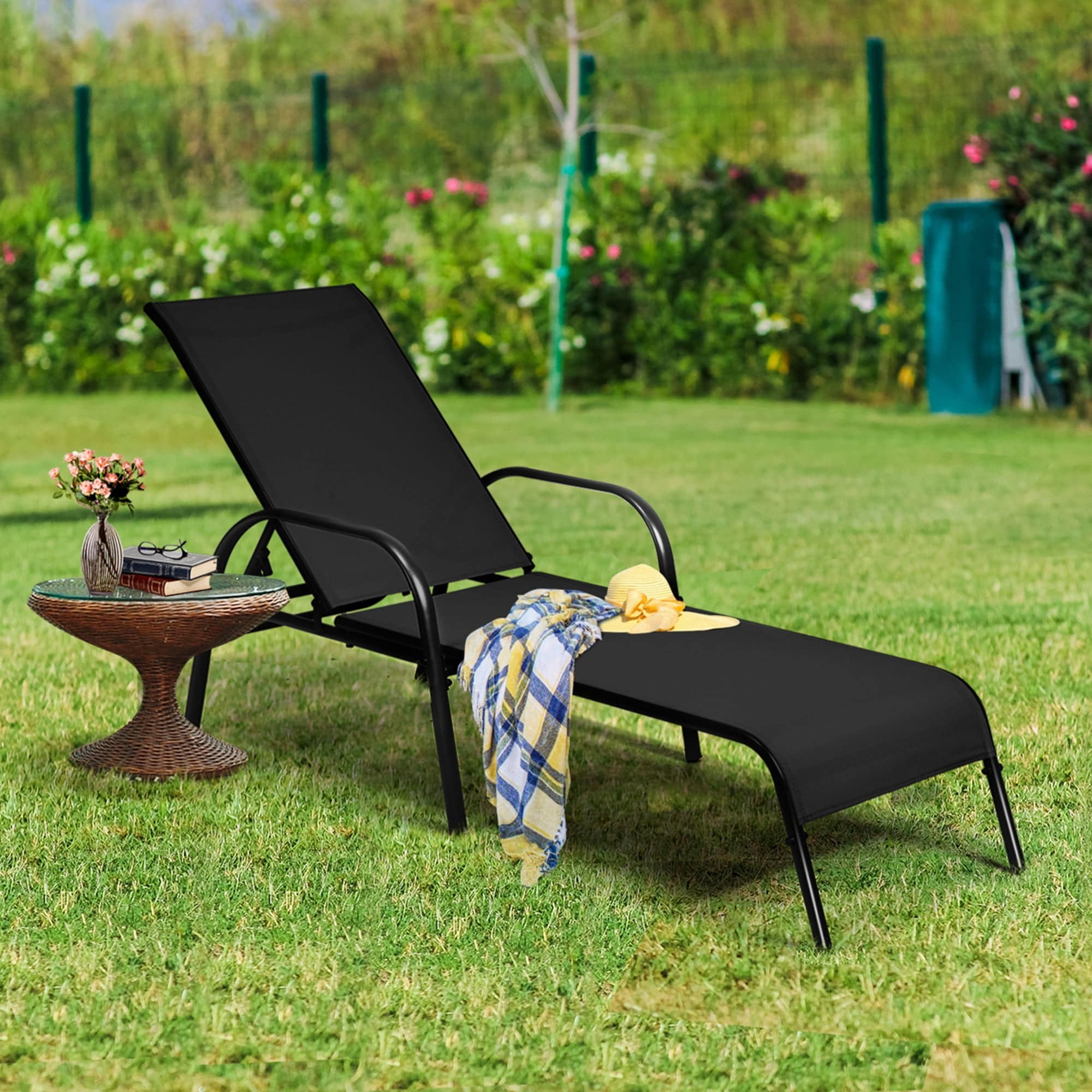 Adjustable Chaise Lounge Chair Recliner