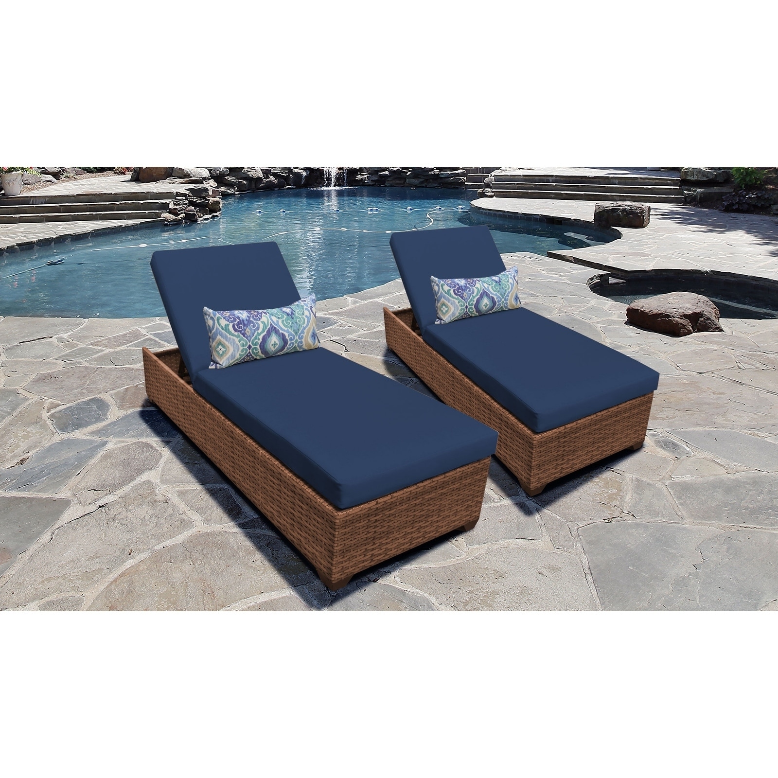 Laguna Chaise Set Of 2 Outdoor Wicker Patio Furniture