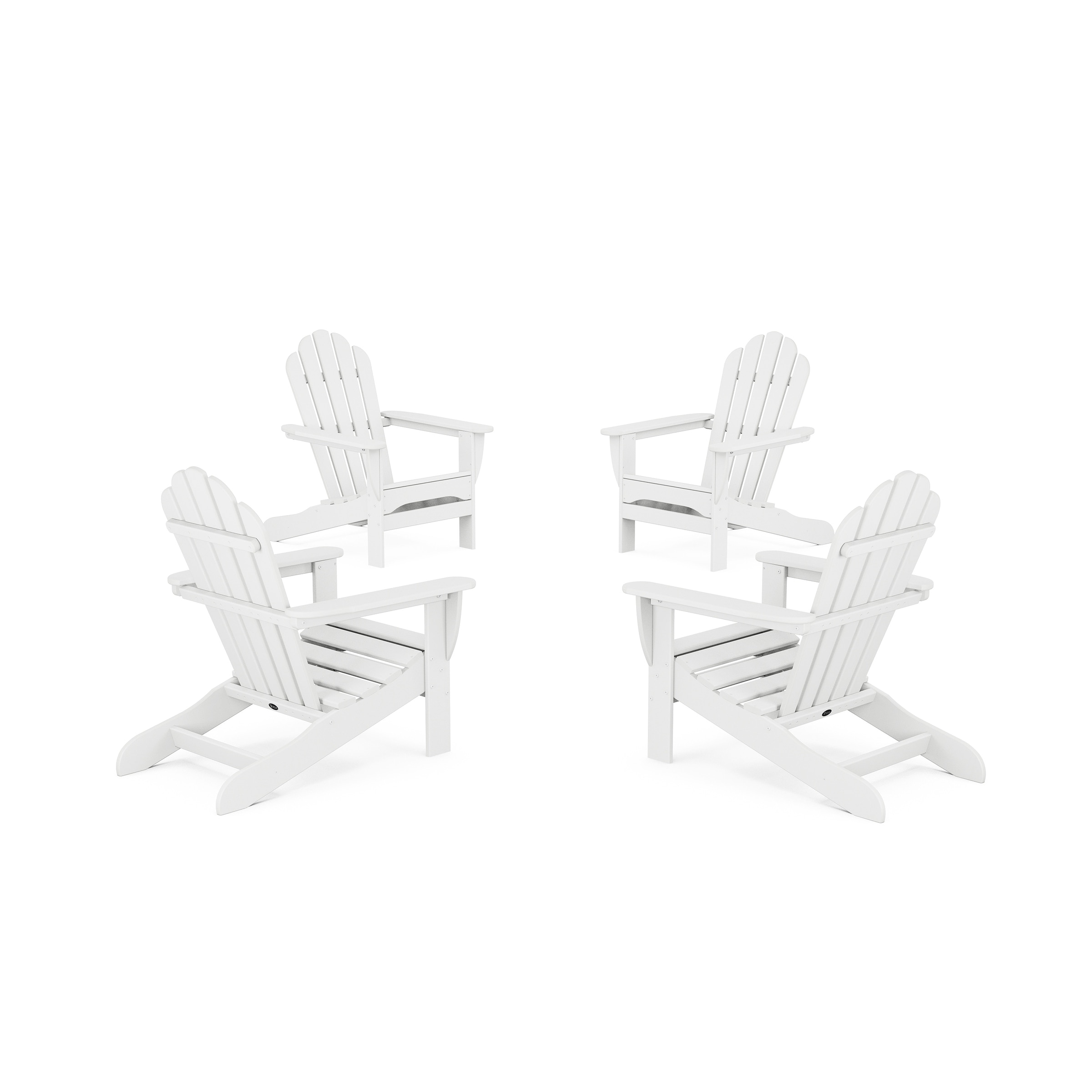 4-piece Monterey Bay Adirondack Chair Conversation Set