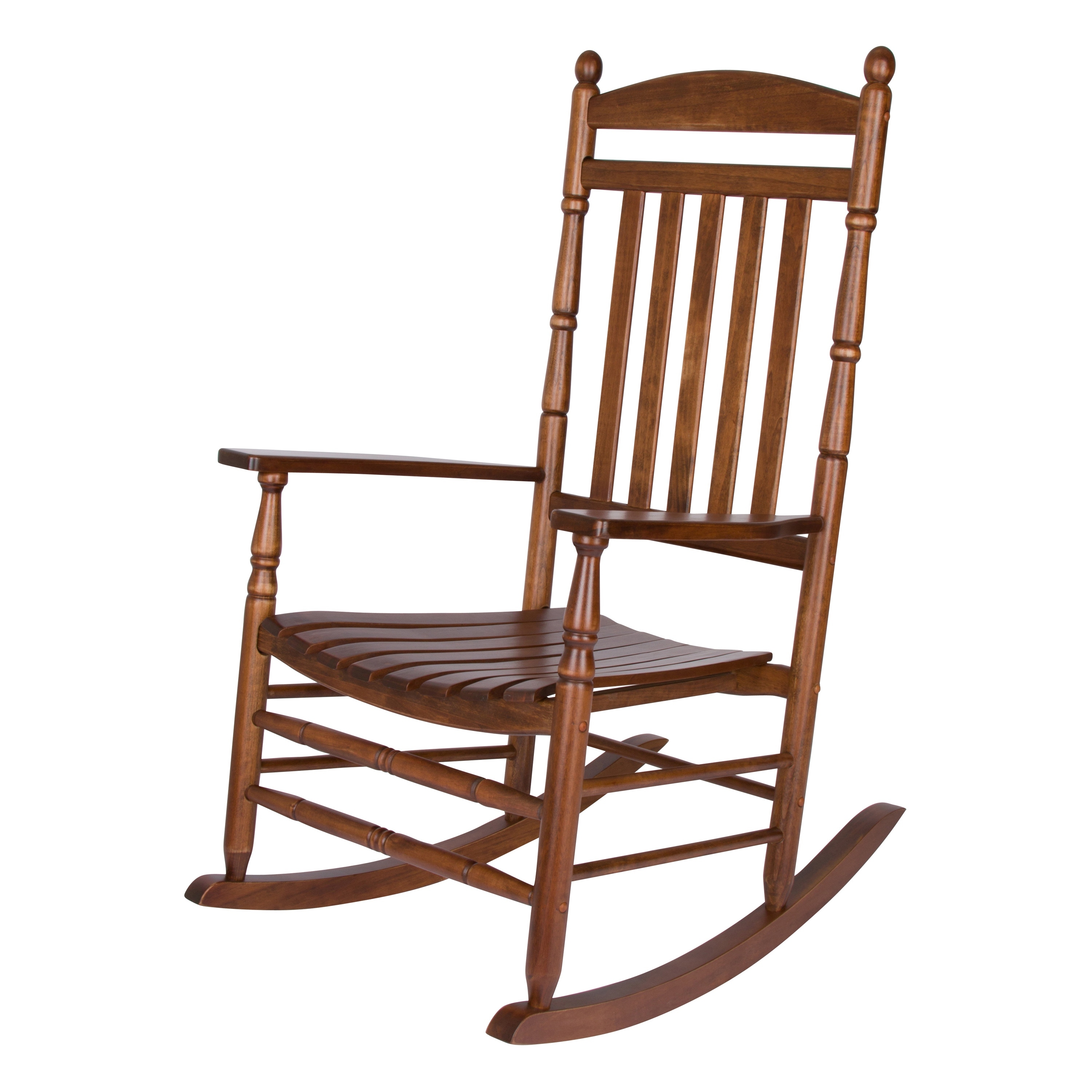 Rhode Island Genuine Hardwood Ergonomic Rocking Chair