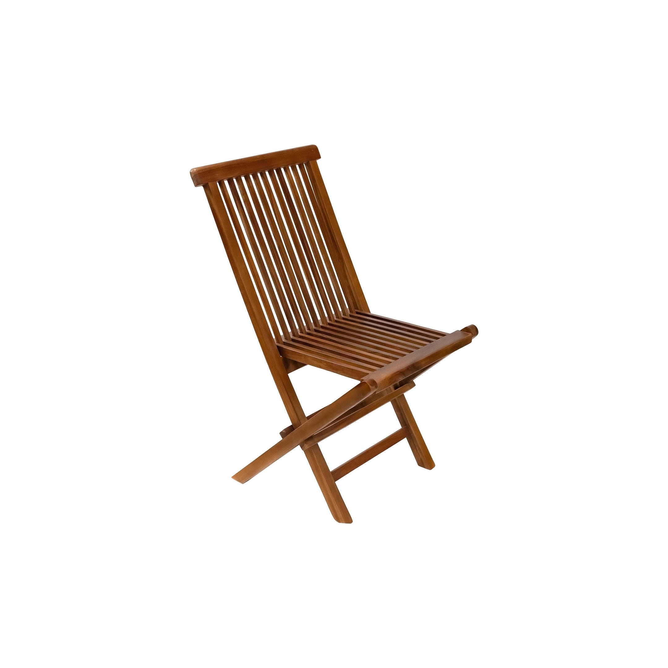 Nordic Style Natural Teak Folding Chair