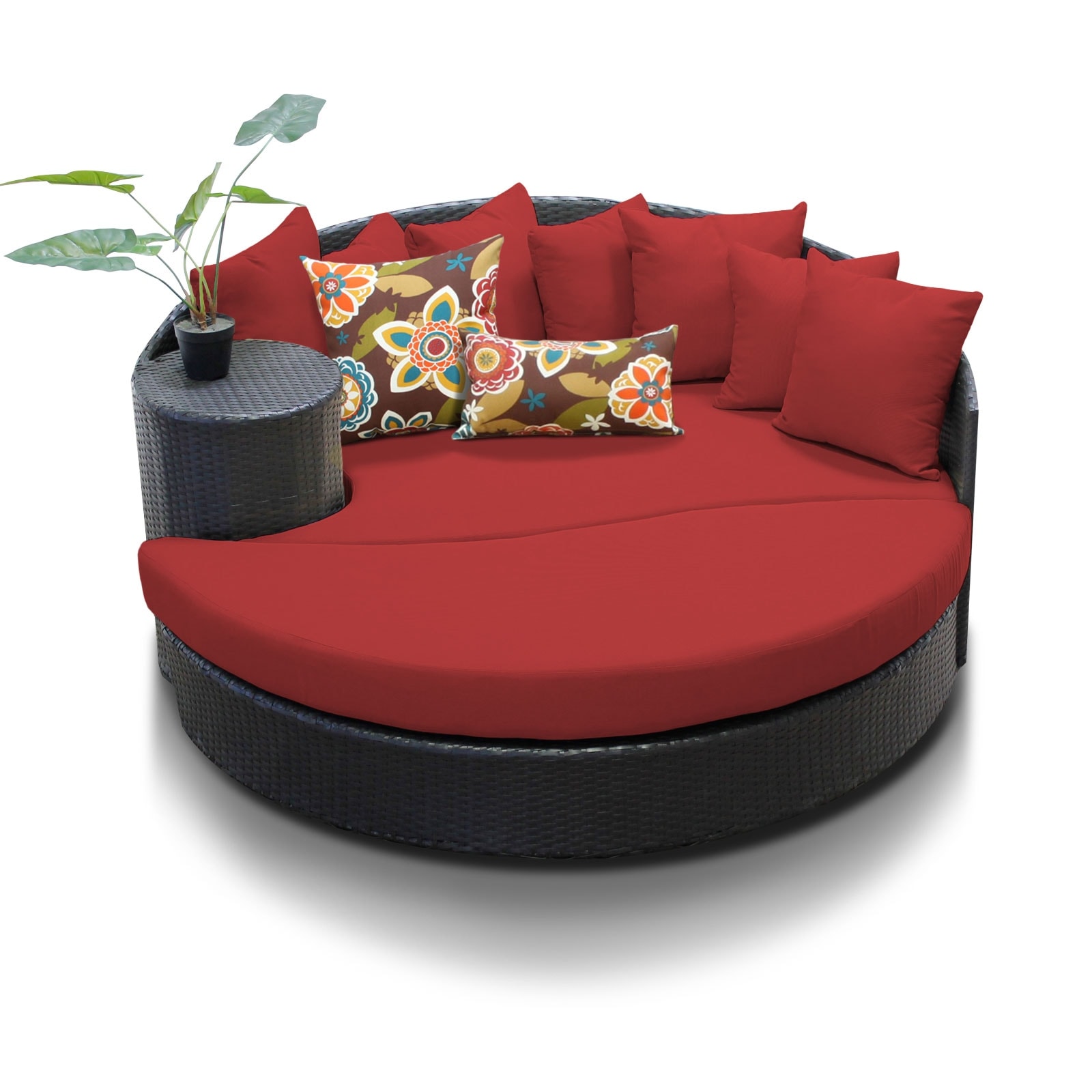 Belle Circular Sun Bed - Outdoor Wicker Patio Furniture