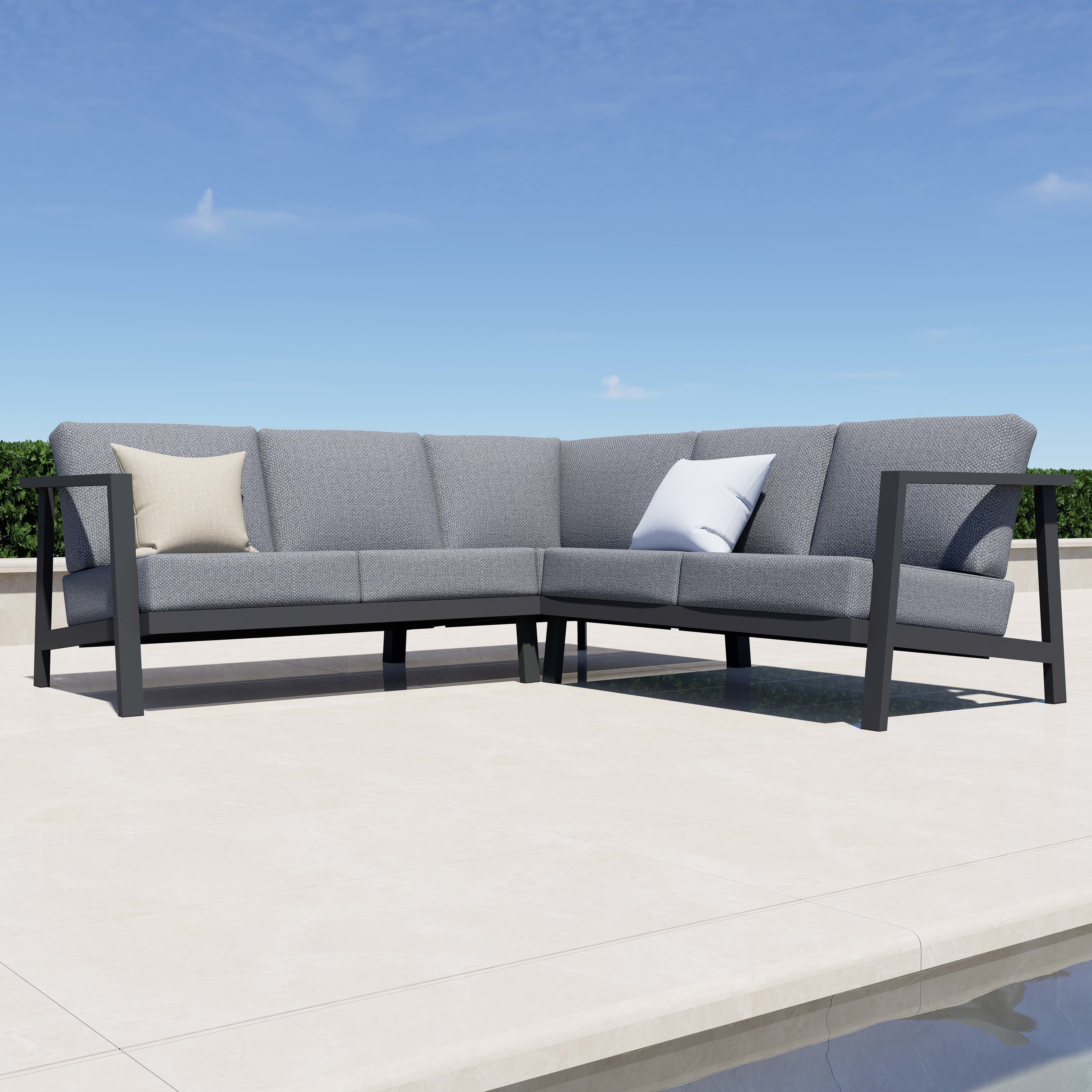 Solana 3-piece Deep Seating Sectional
