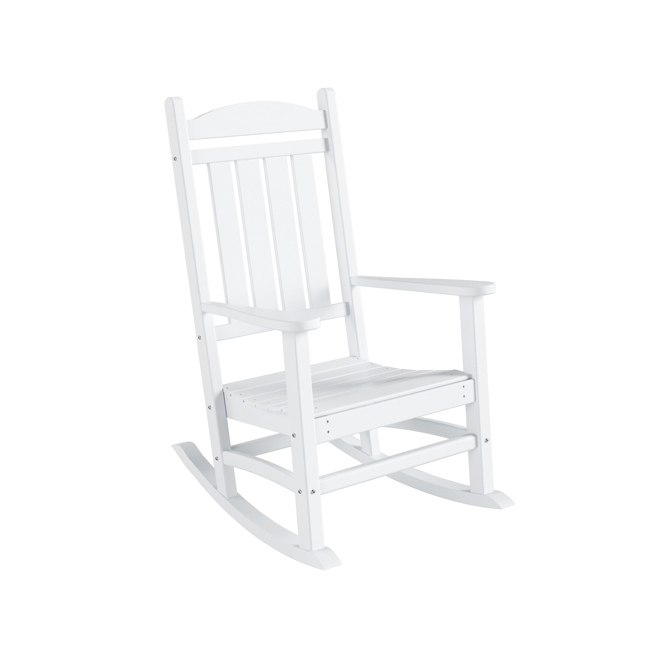 Laguna Traditional Poly Eco-friendly Weather-resistant Rocking Chair