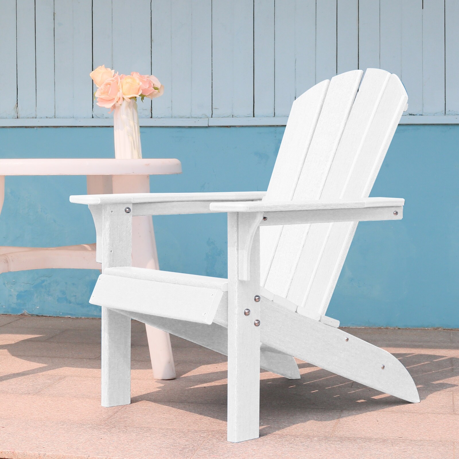 Nestfair Weather Resistant Outdoor Chairs Adirondack Chair Patio Chairs