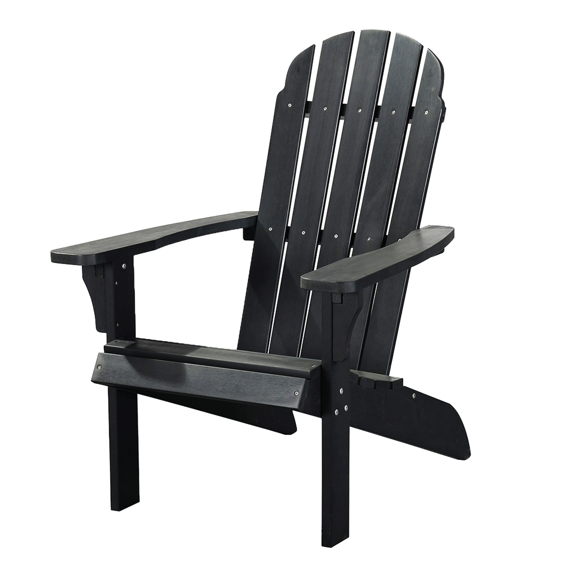 Polyteak Traditional Element Adirondack Chair  All Weather Poly Lumber