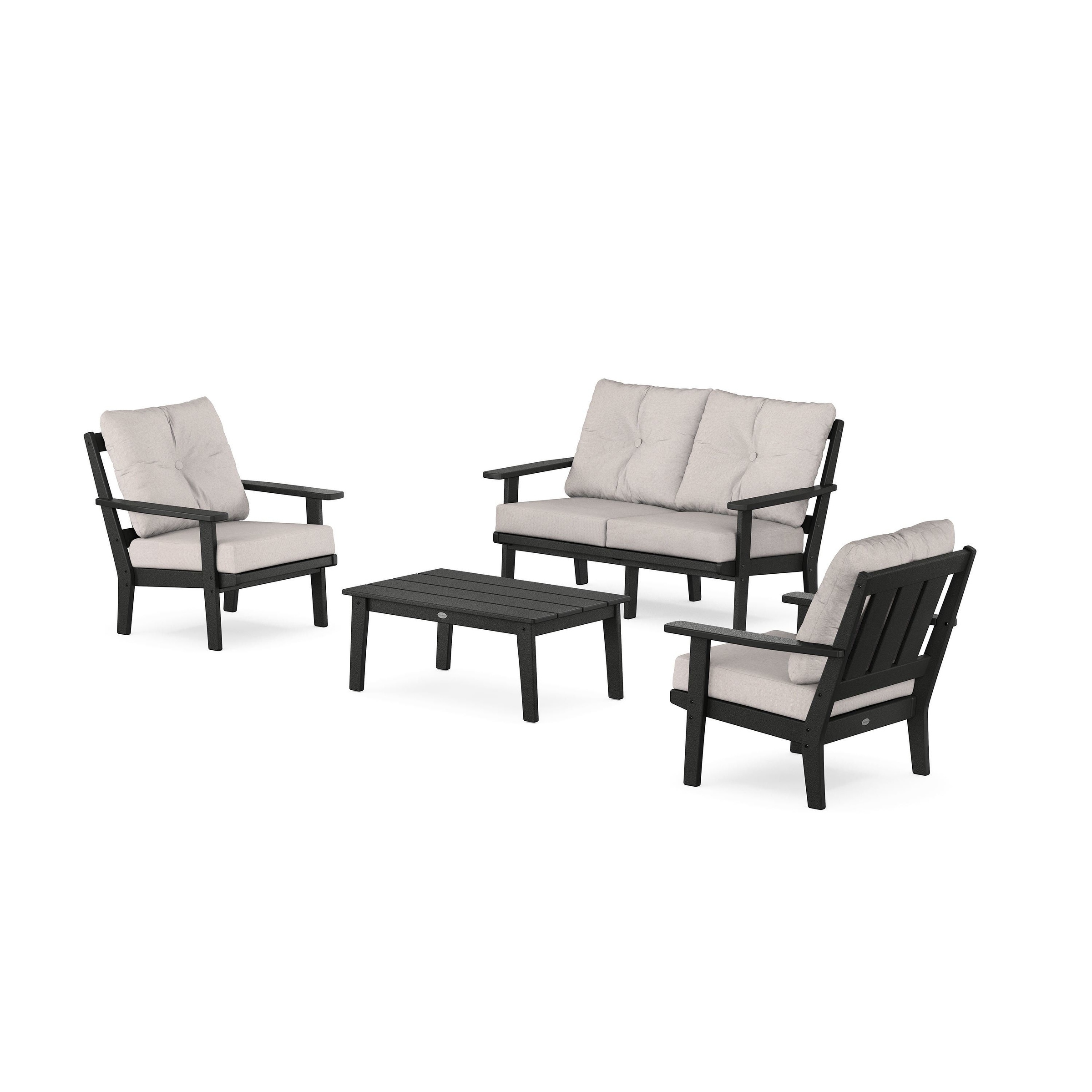 Oxford 4-piece Deep Seating Set With Loveseat