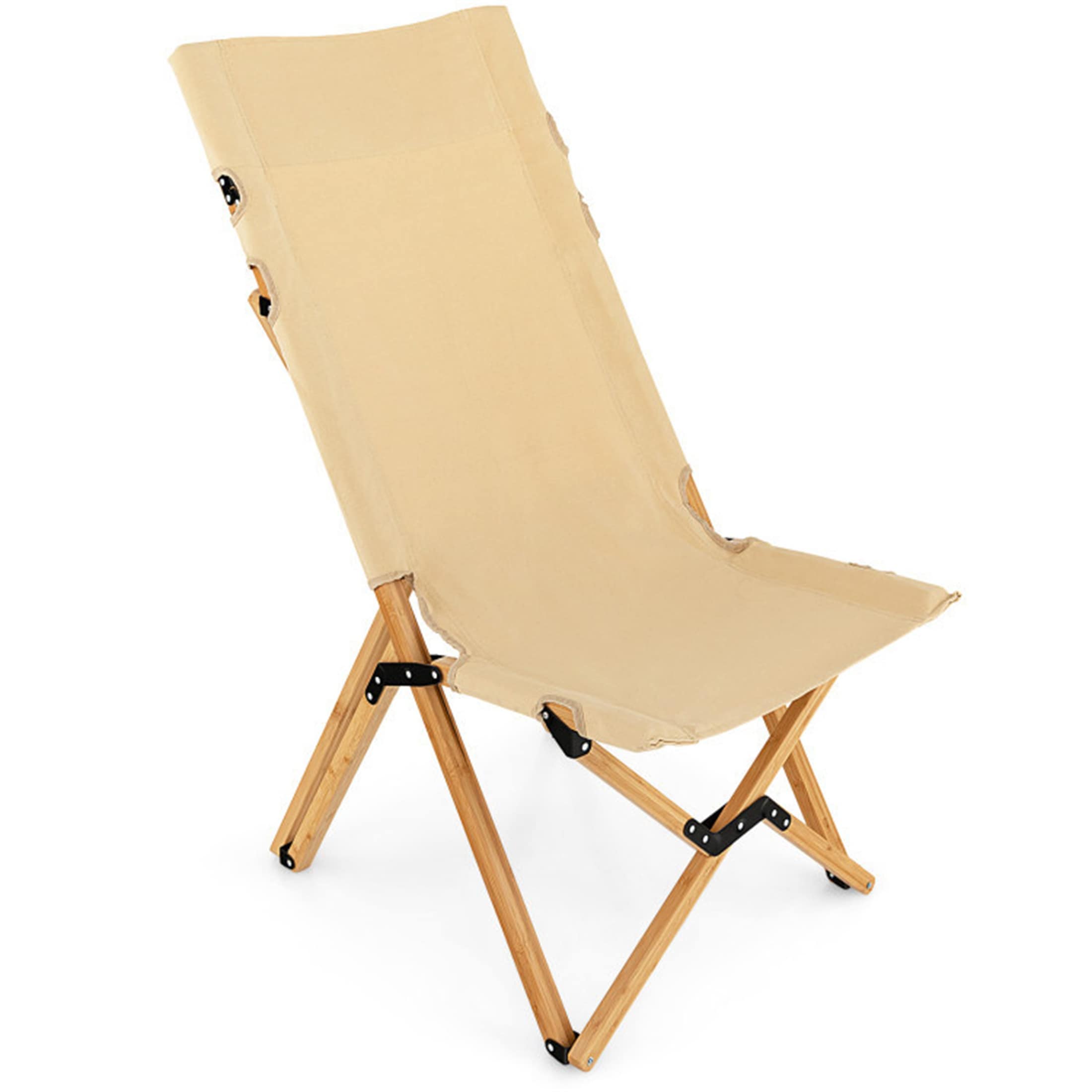 Bamboo Folding Camping Chair