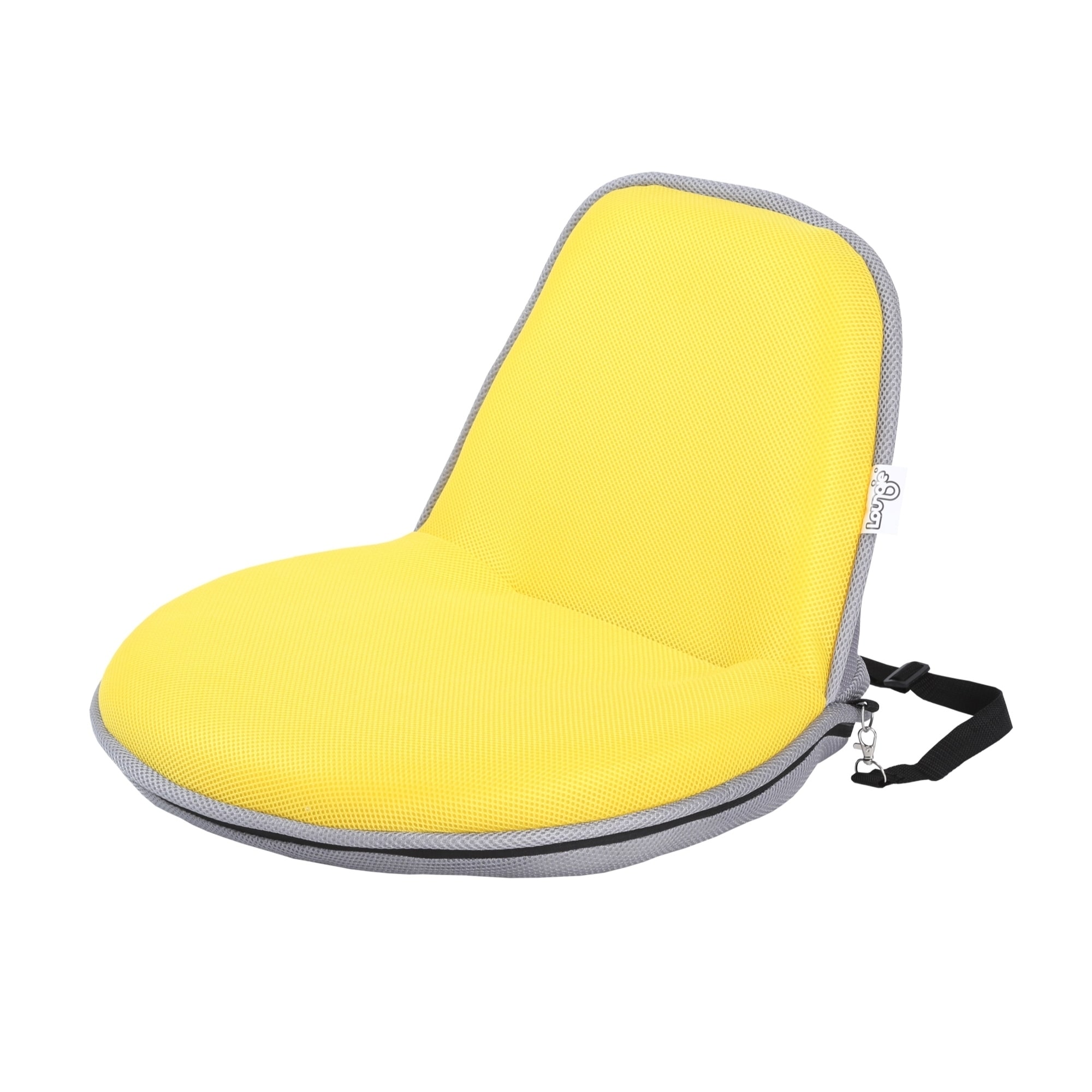 Loungie Indoor/outdoor Portable Foldable Mesh Floor Chair