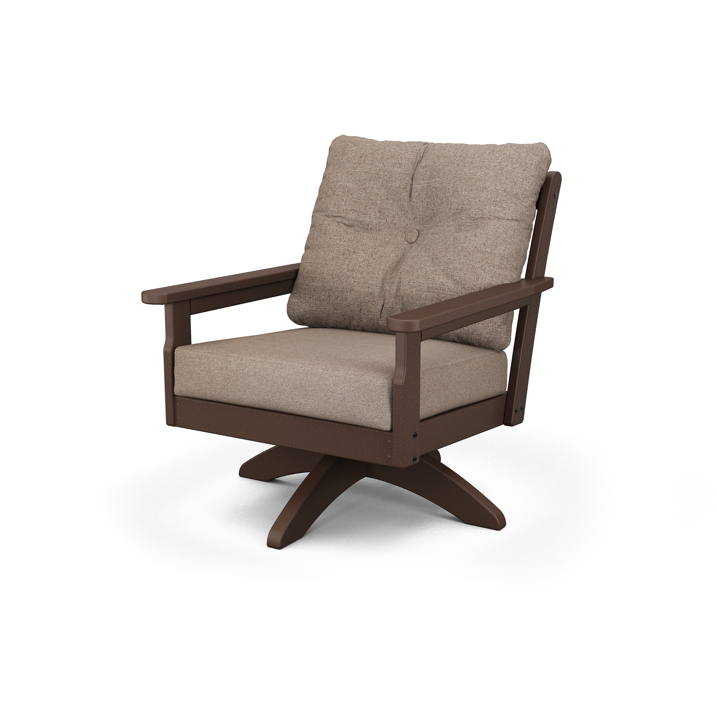 Polywood Vineyard Deep Seating Swivel Chair