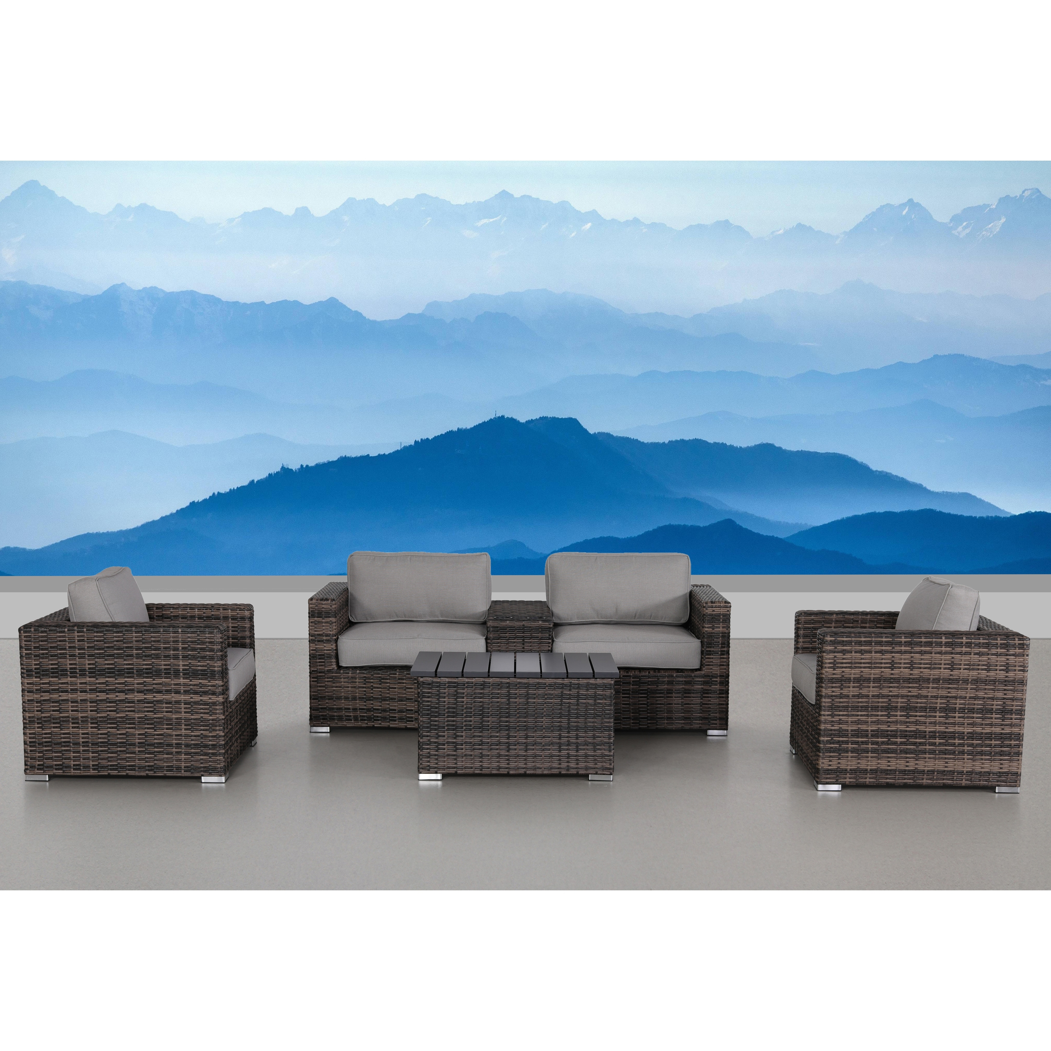 Lsi 6 Piece Sectional Seating Group