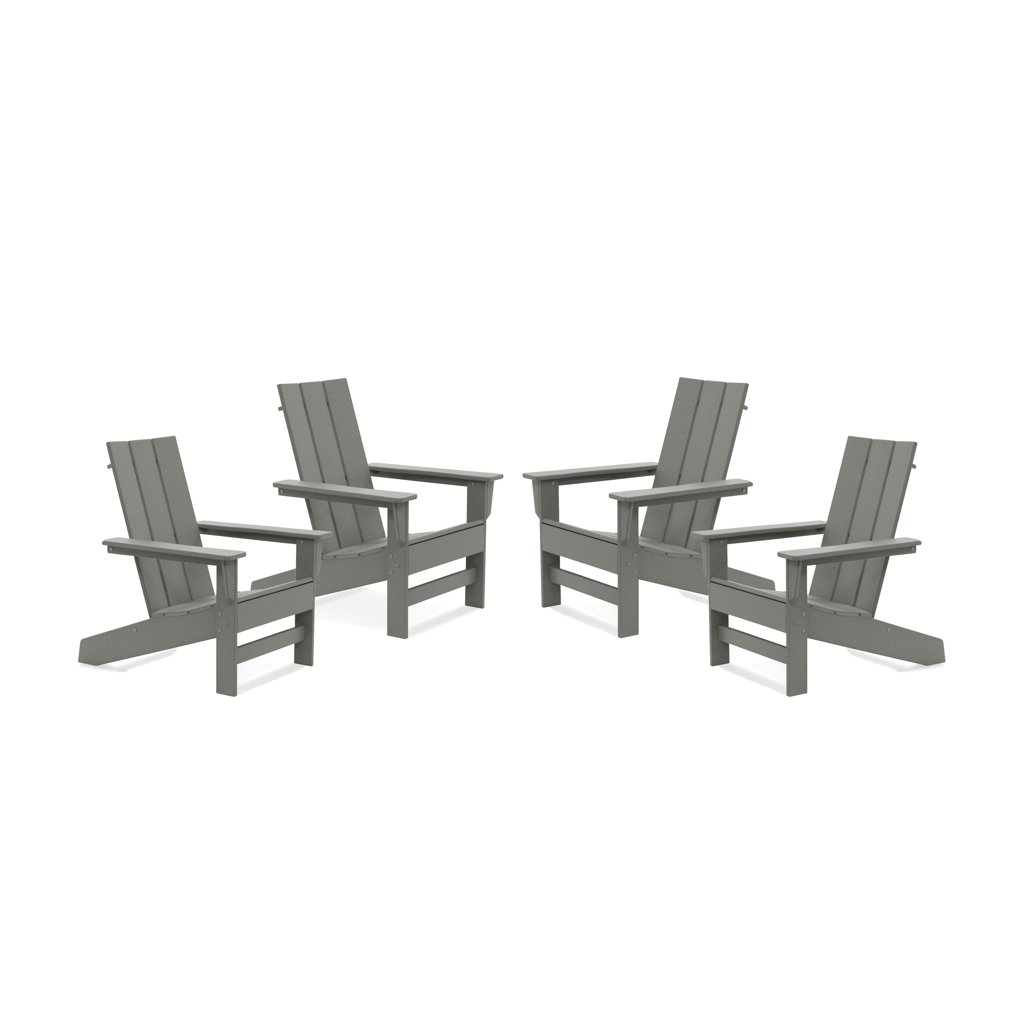 Hawkesbury Recycled Plastic Adirondack Chair (set Of 4) By Havenside Home