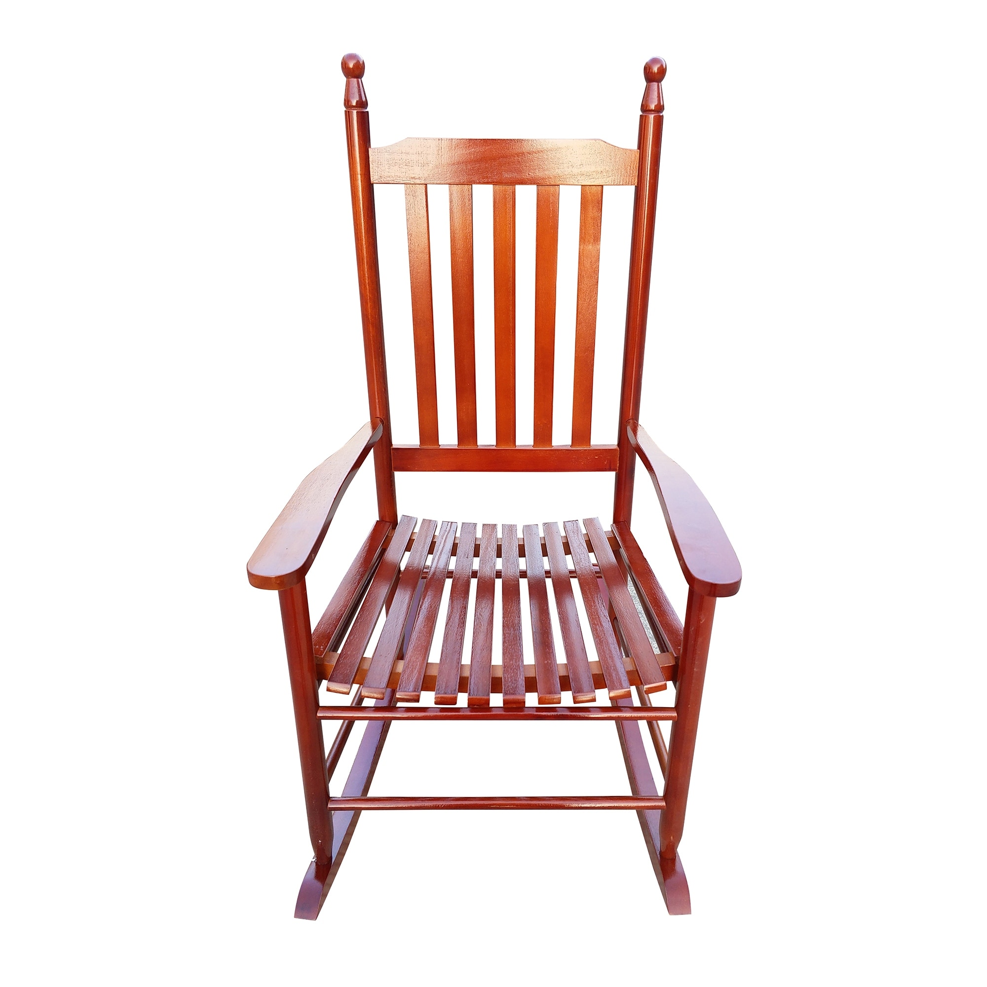 Siavonce Solid Hardwood Rocking Chair