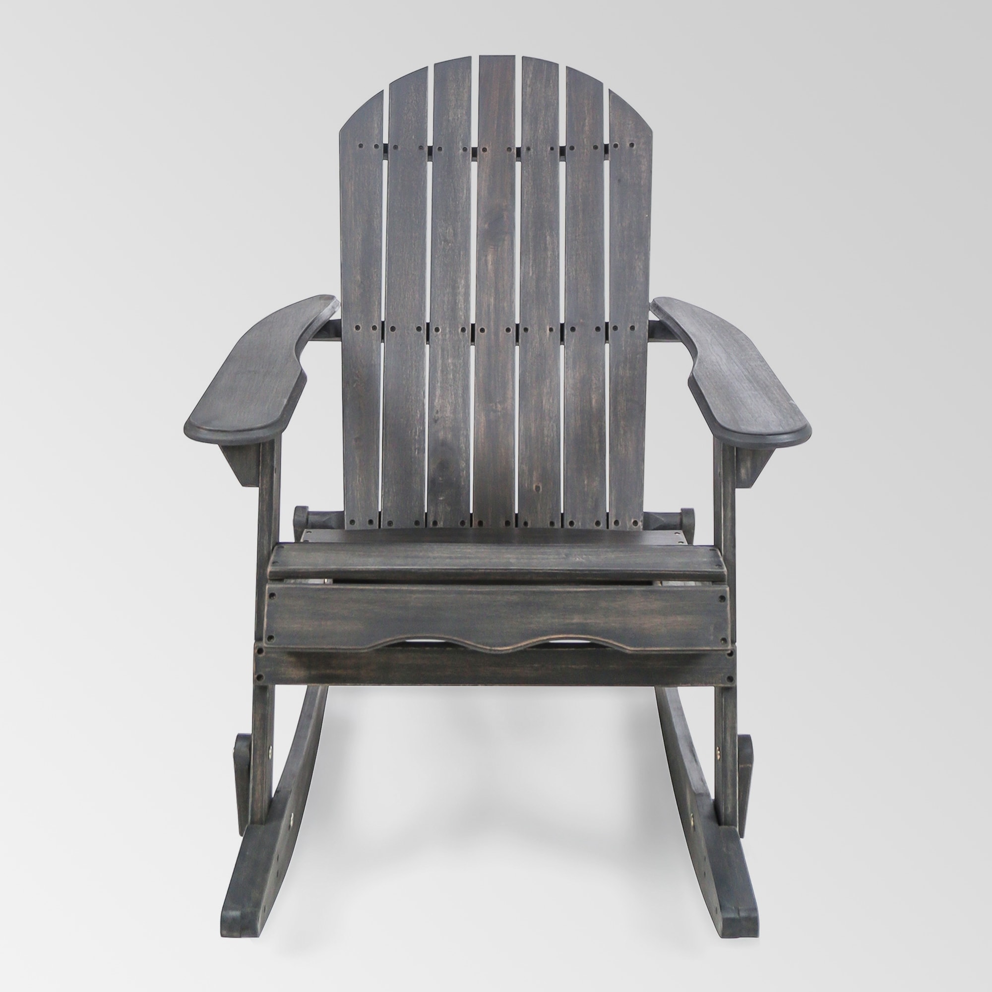Outdoor Patio Solid Wood Rocking Chair Adirondack Chair
