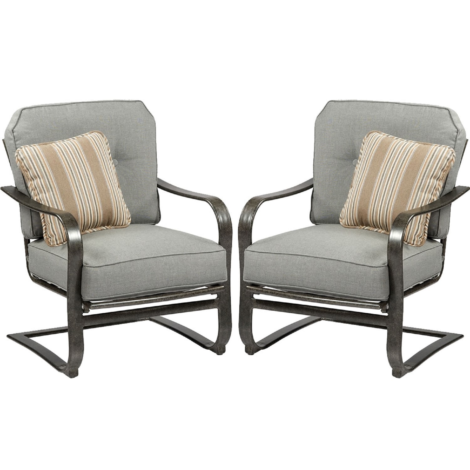 Agio Madison C Spring Chair Set Of 2 With Cushion