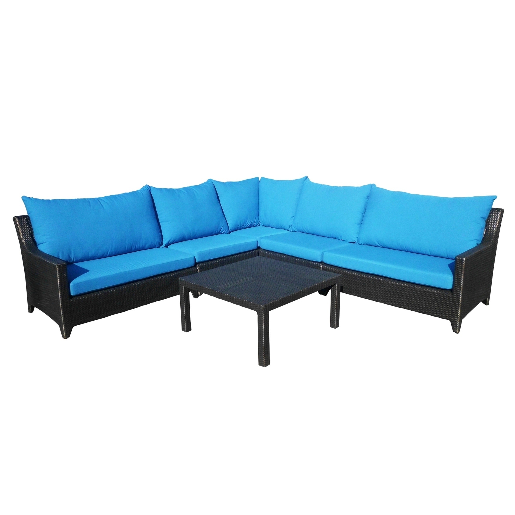 Savana Sectional Outdoor Sofa and Coffee Table