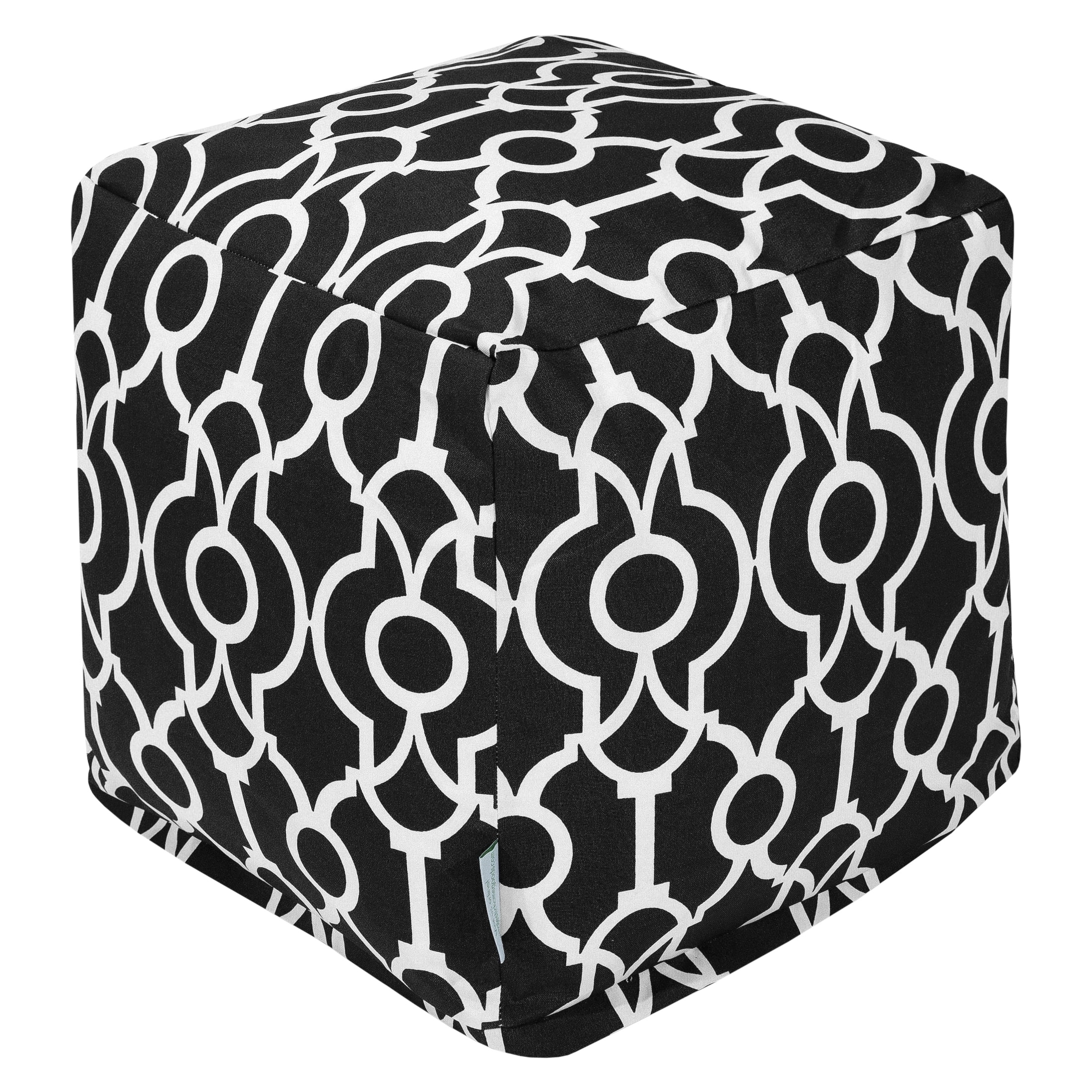 Majestic Home Goods Athens Indoor / Outdoor Ottoman Pouf Cube