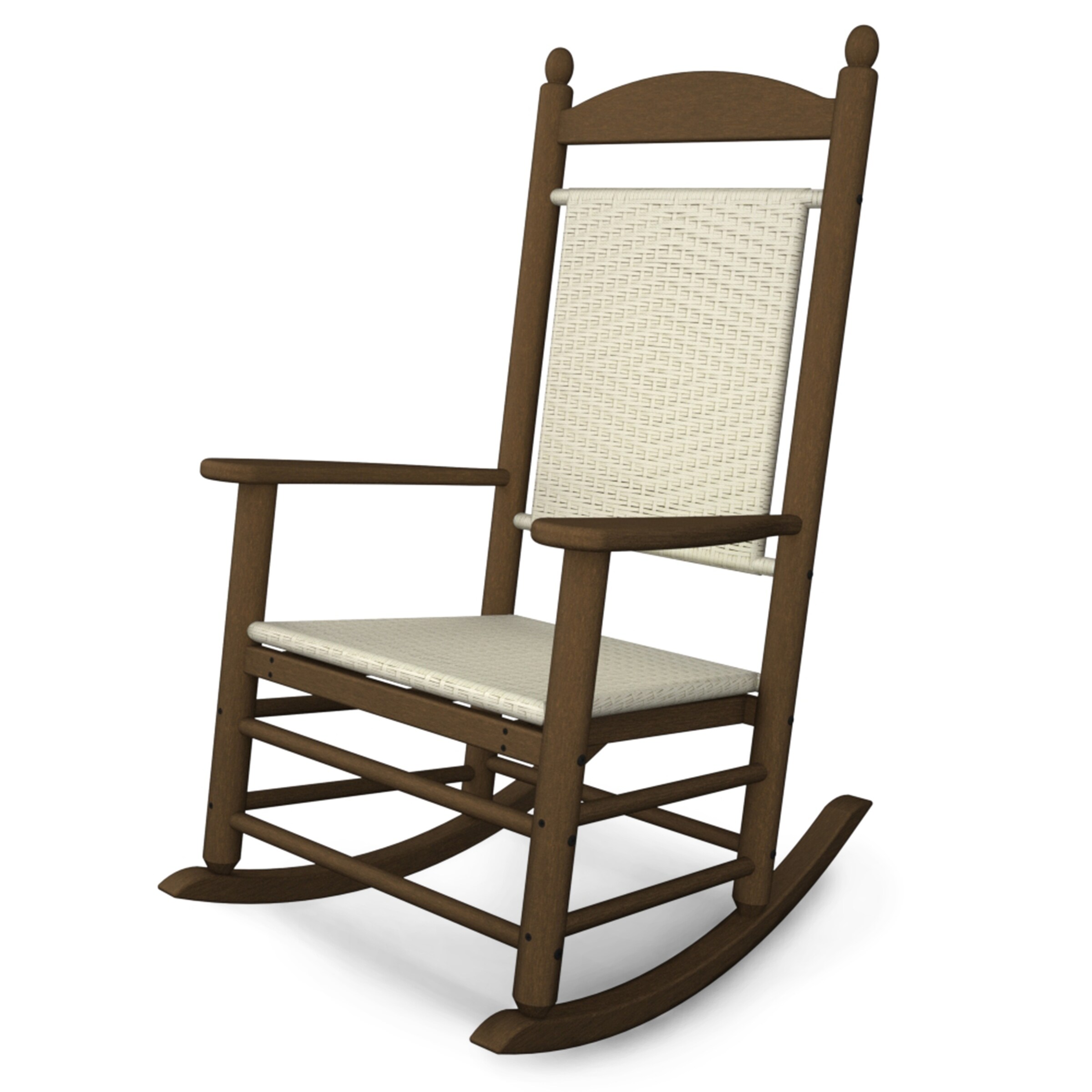 Polywood Jefferson Outdoor Woven Rocking Chair