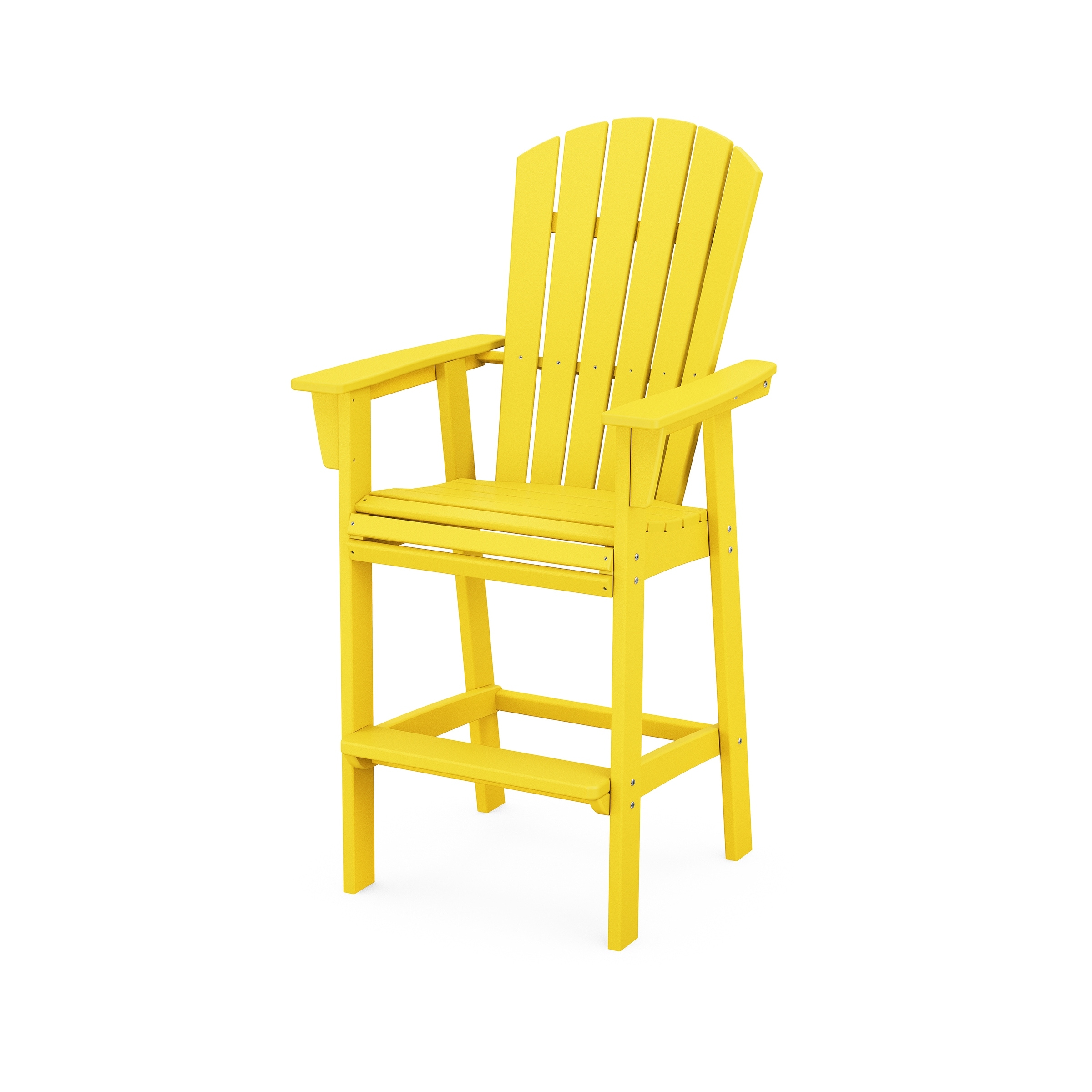 Polywood Nautical Adirondack Bar Chair