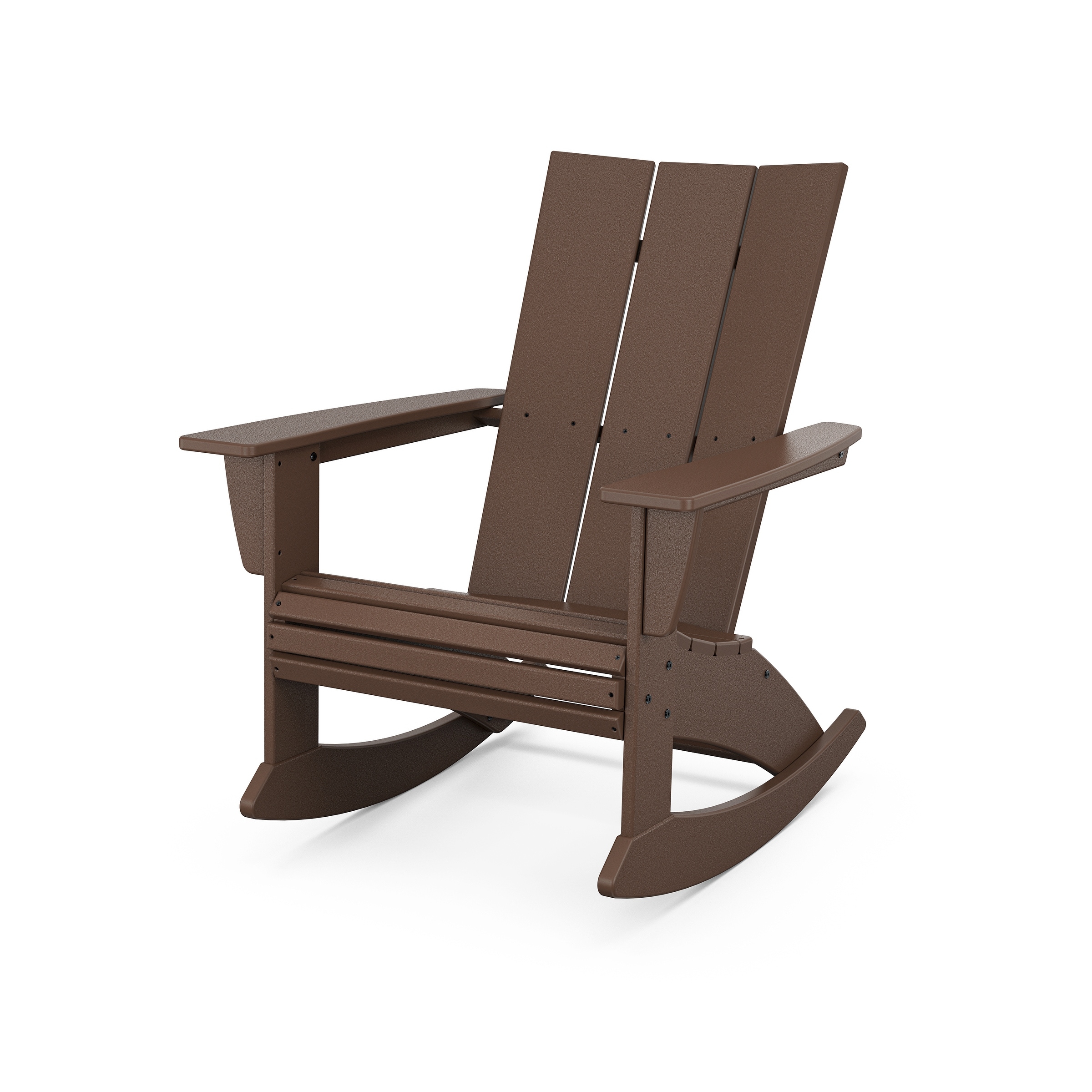 Polywood Modern Curveback Adirondack Rocking Chair