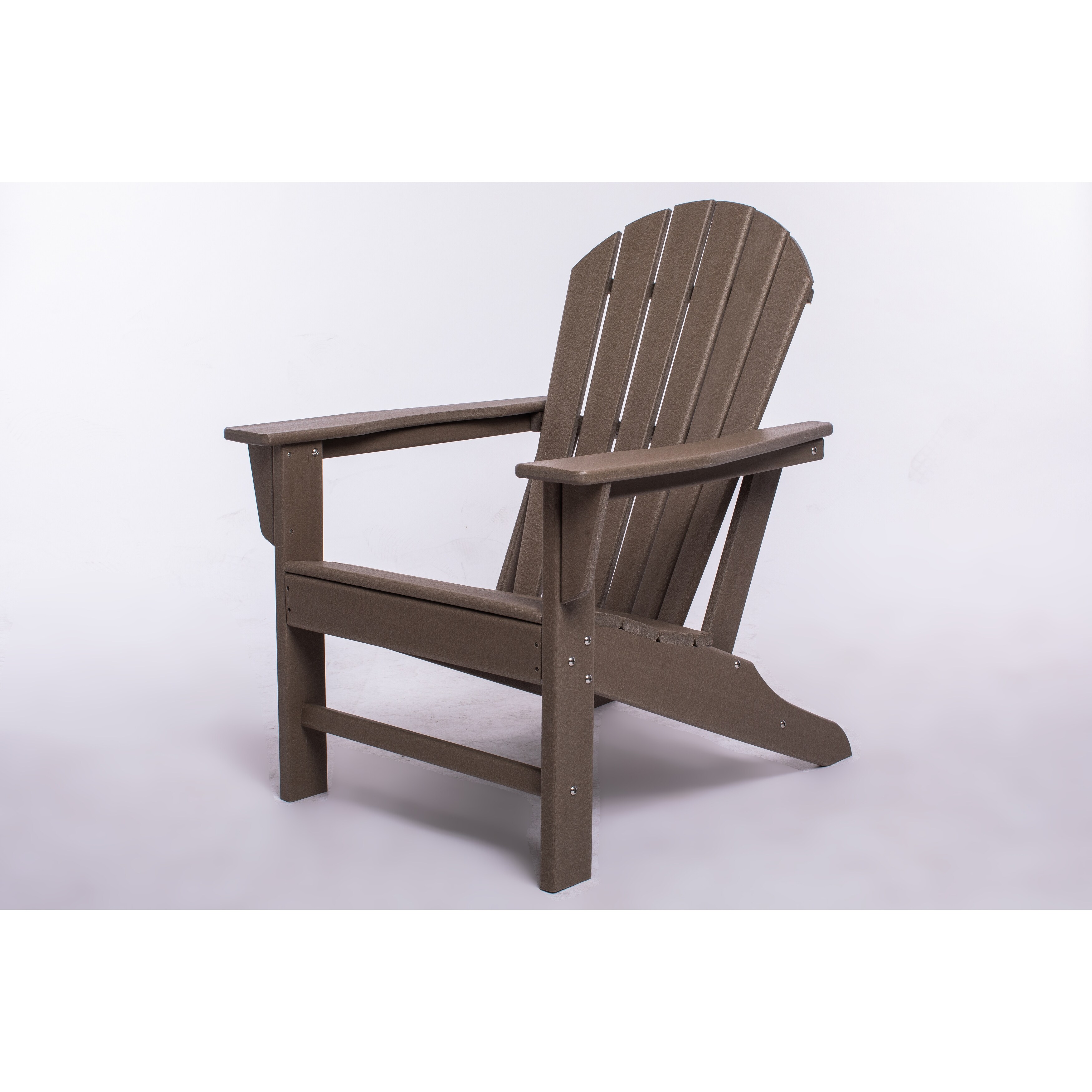 Solid All-weather Polystyrene Hdpe Resin Wood Adirondack Chair