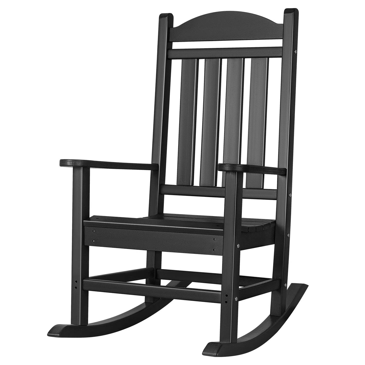 Homall Hdpe Outdoor Rocking Chair (one Piece)