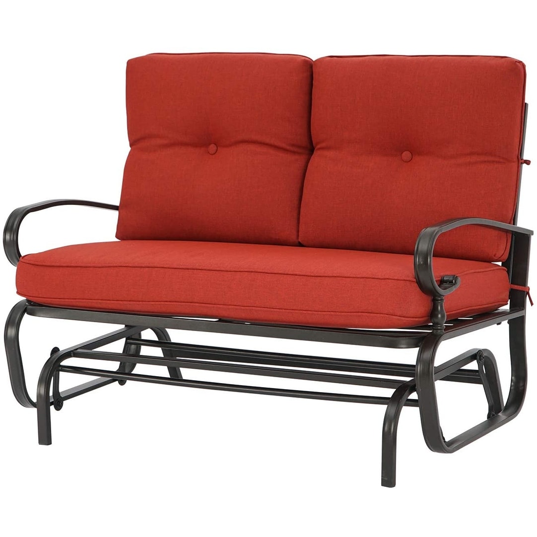 Nista Outdoor Loveseat Glider Chair By Havenside Home
