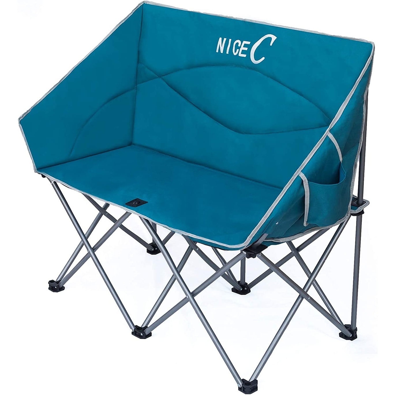 Loveseat  Double Camping Chair  Oversized Folding Camp Seat With Strap Carry Bag
