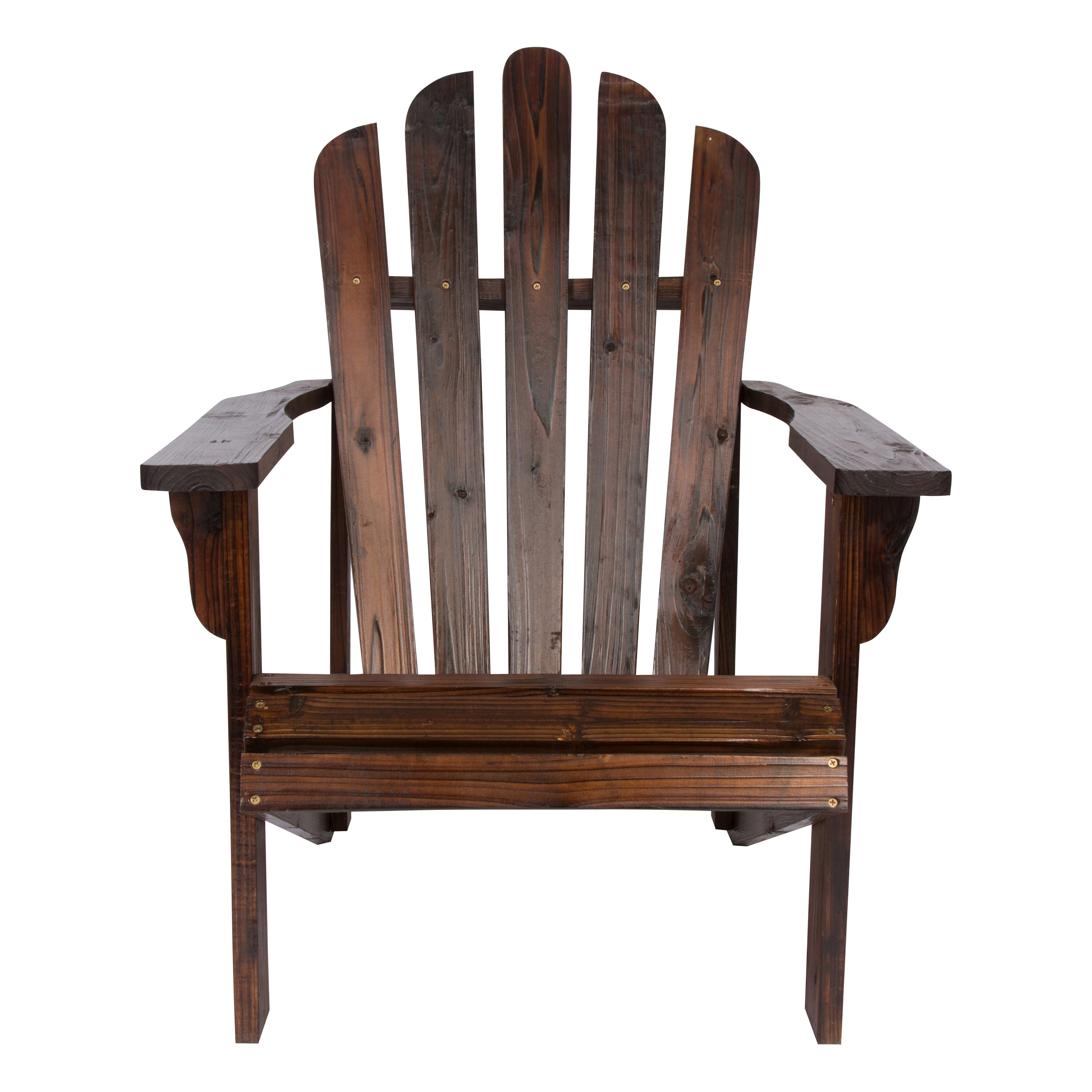 Remedy Wood Adirondack Chair And Folding Table Set
