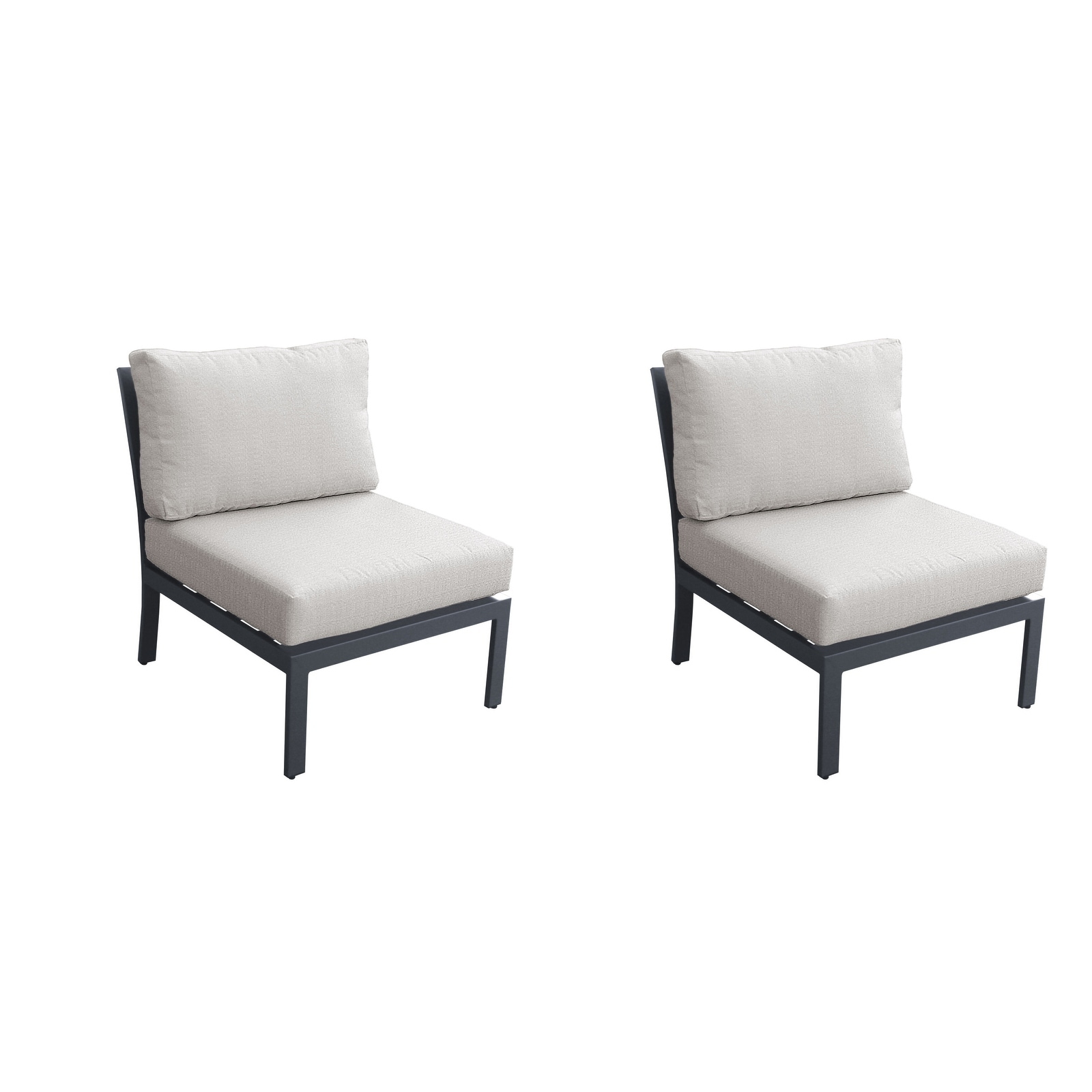Moresby Armless Sofa (set Of 2) By Havenside Home