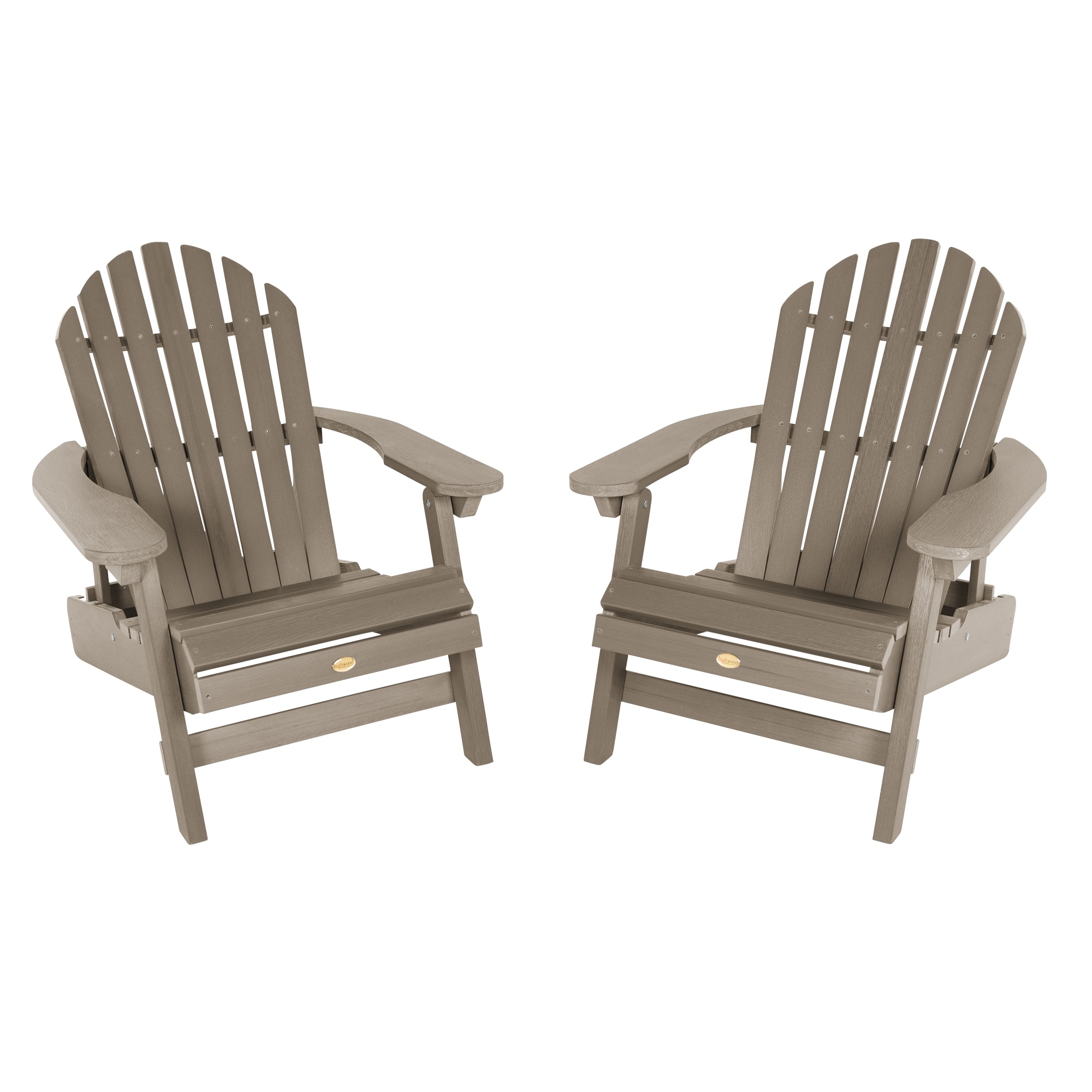 Highwood Hamilton Reclining Adirondack Chairs (set Of 2)
