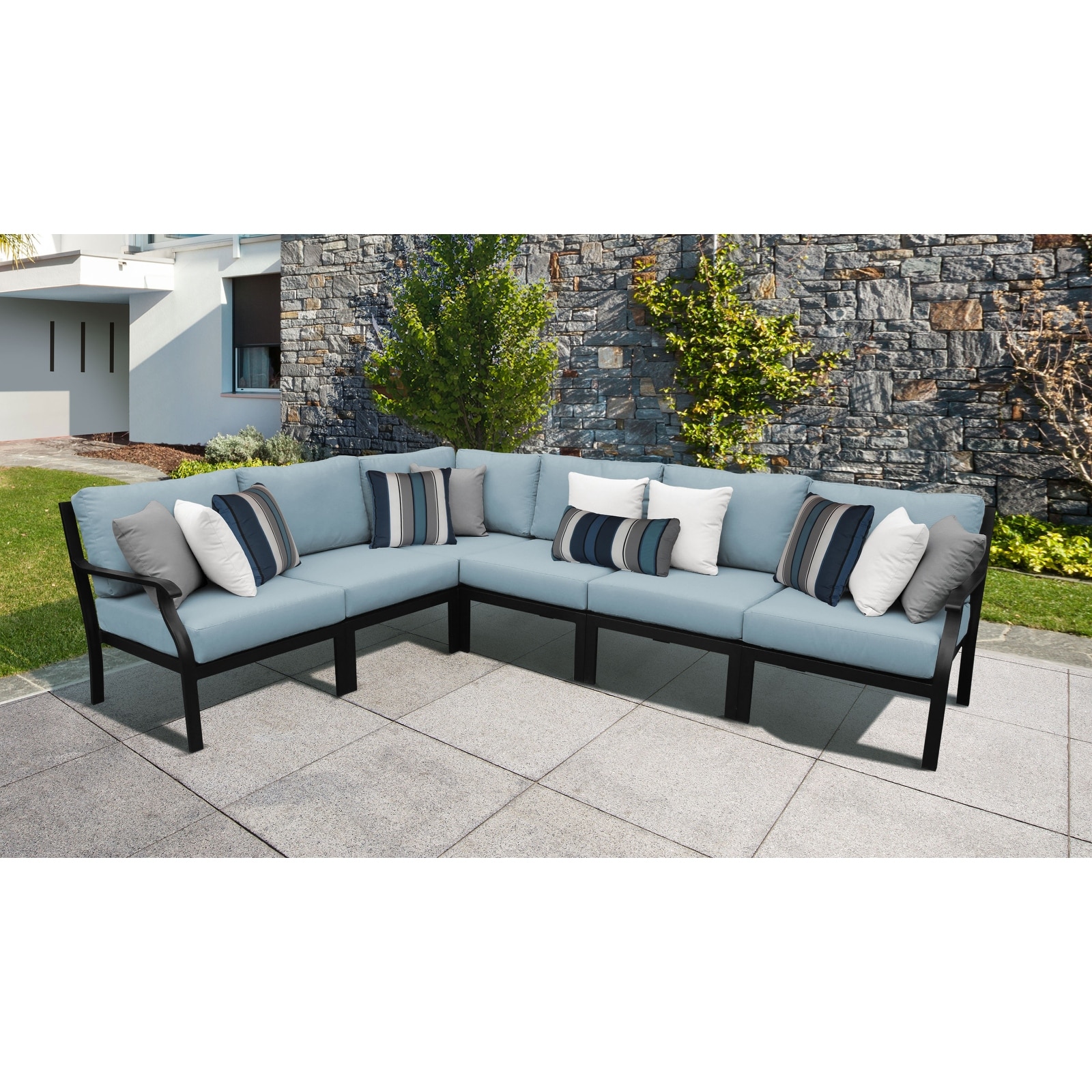 Kathy Ireland Madison Ave. 6-piece Outdoor Patio Furniture Set