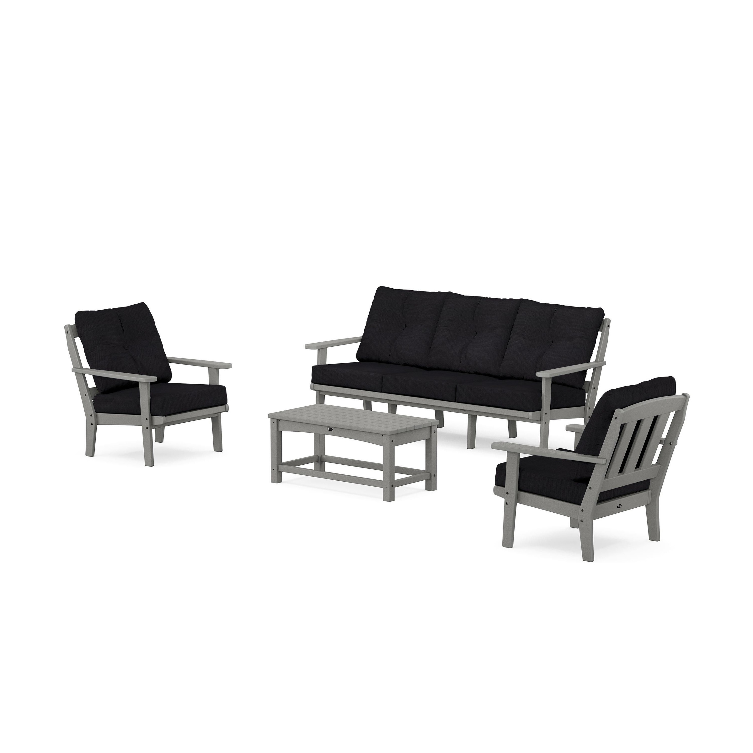 Cape Cod 4-piece Deep Seating Set With Sofa