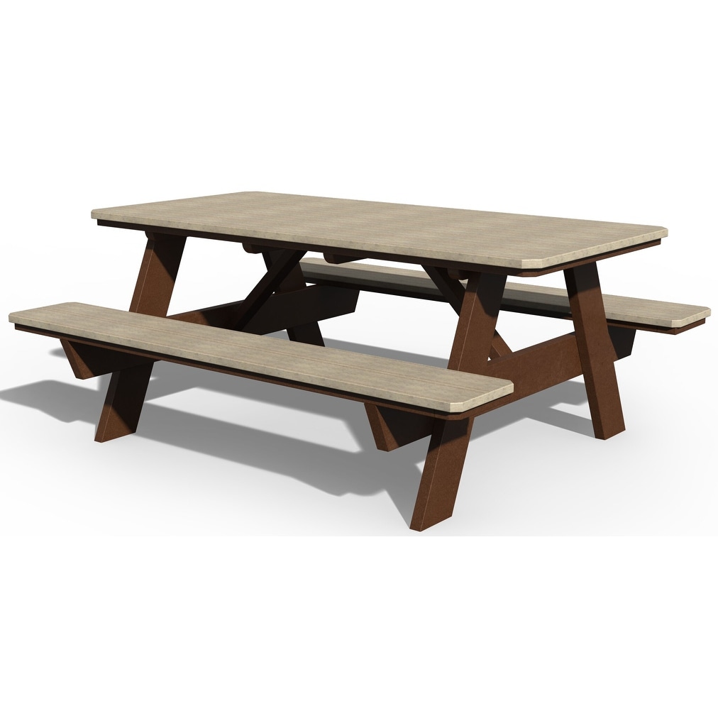 Poly Lumber 3 X 6 Picnic Table