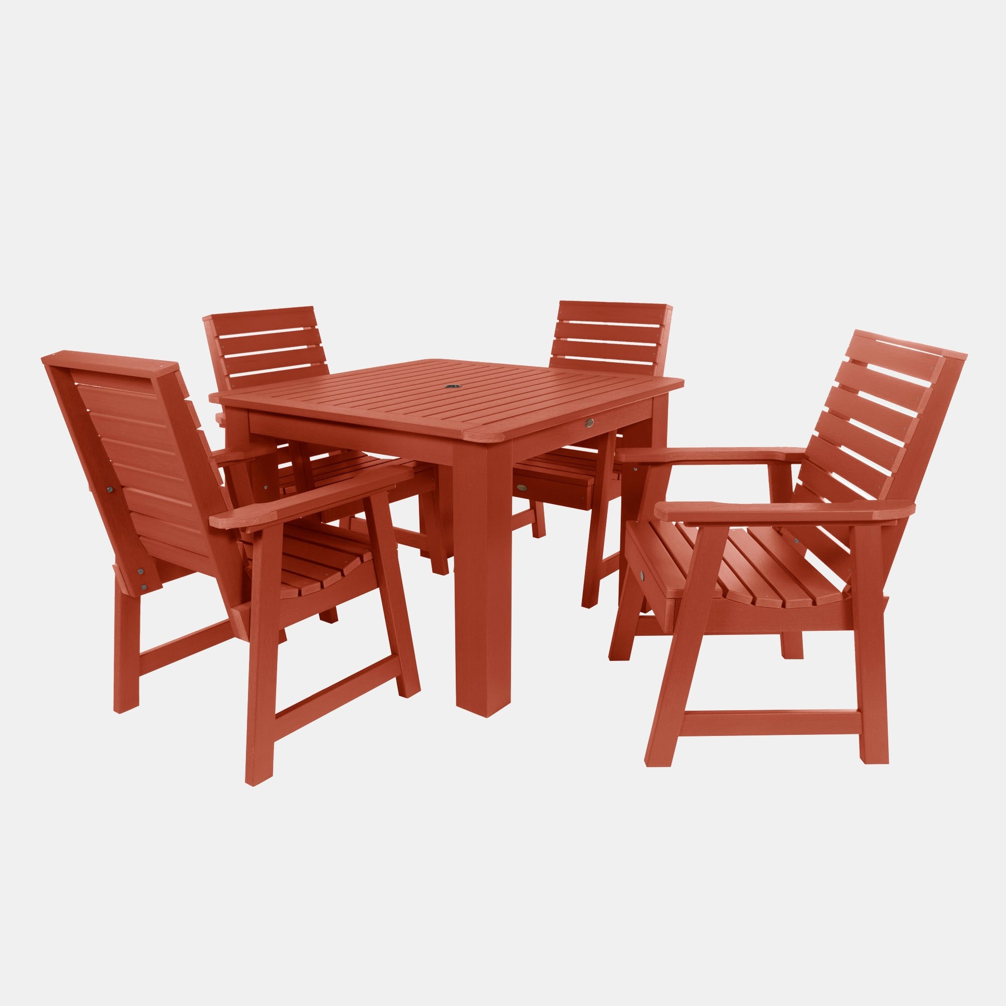 Weatherly 5-piece Outdoor Dining Set - 42 X 42 Table  Dining-height