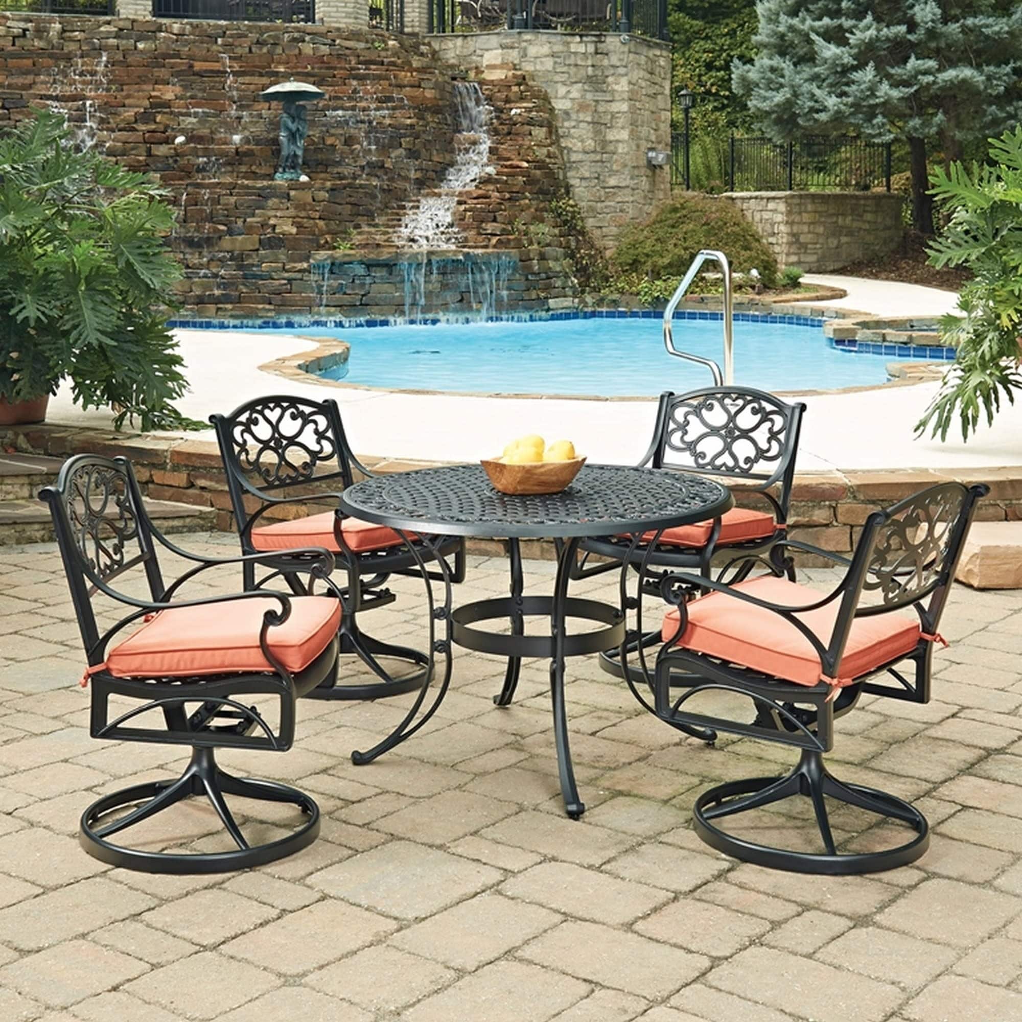 Sanibel 5 Piece Outdoor Dining Set By Homestyles