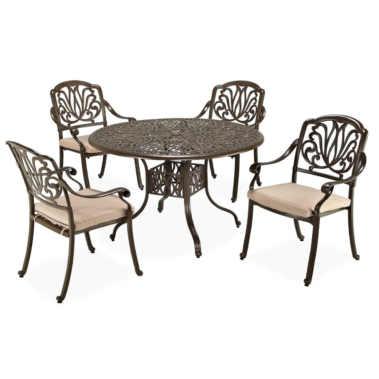 Capri 5 Piece Outdoor Dining Set By Homestyles